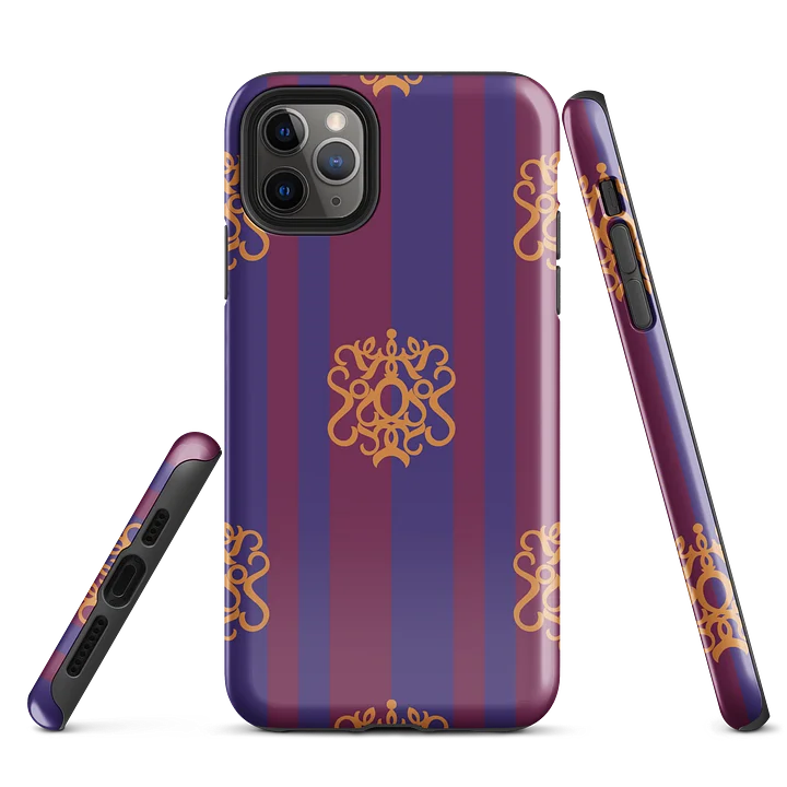 Purple and Maroon Flirty Academic iPhone® Case product image (2)