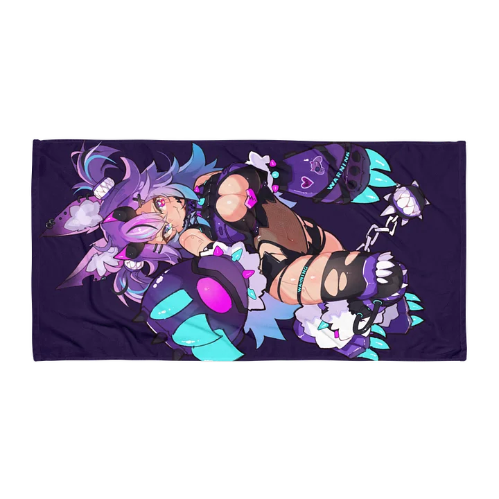 Glitchy Beach Towel product image (1)