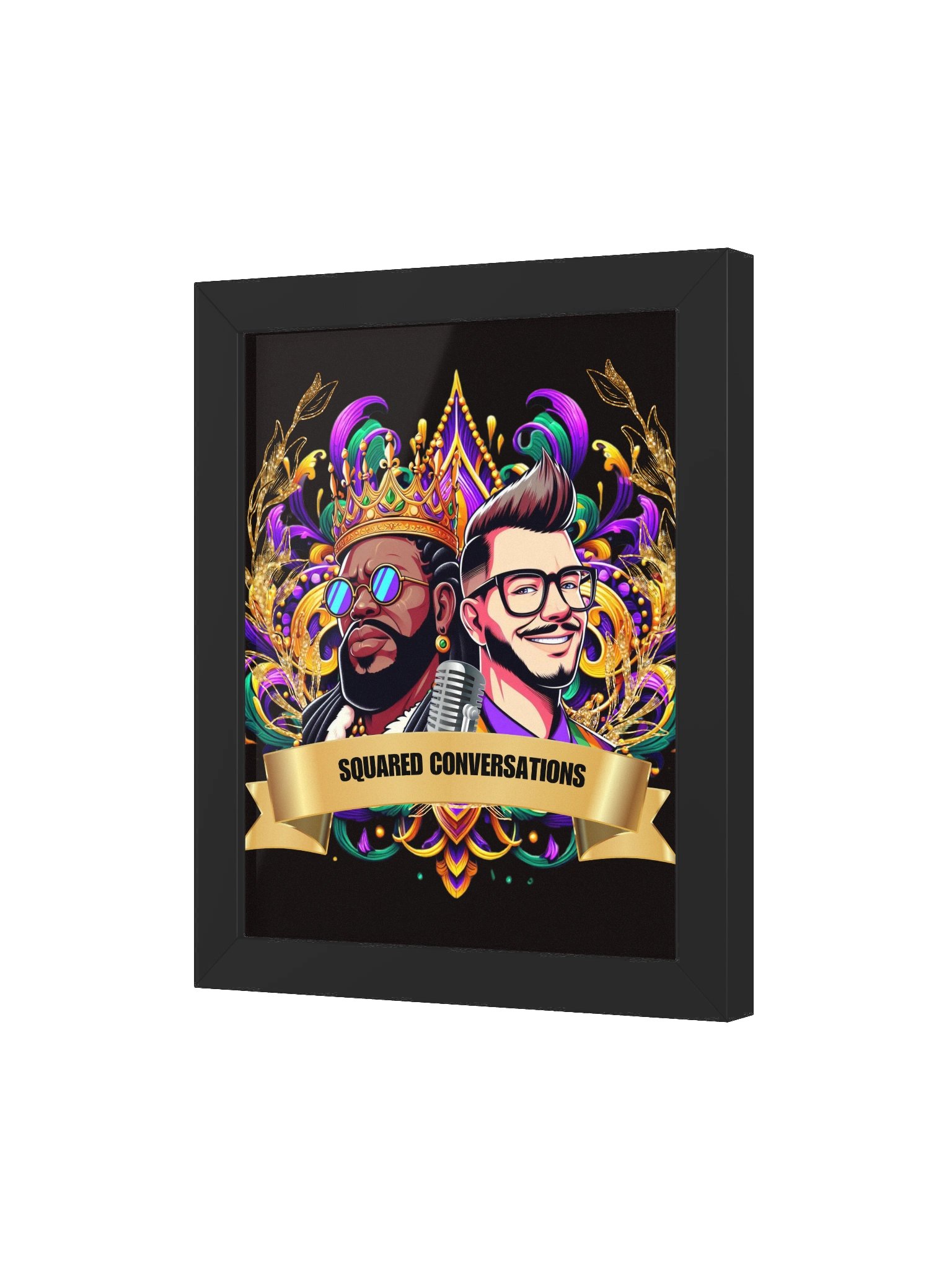 Squared Conversations Logo (Framed) product image (24)