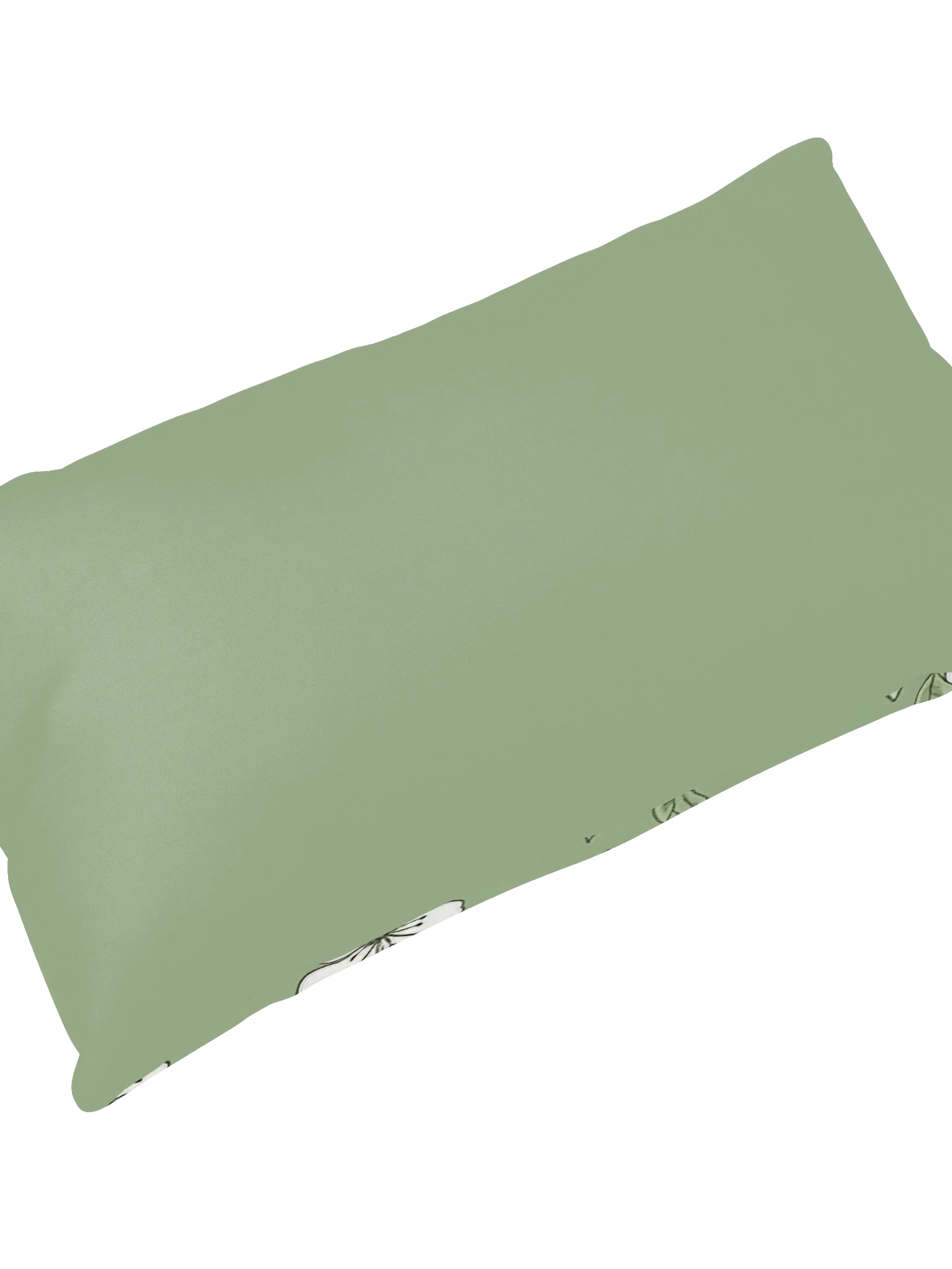 Green Floral All-Over Print Pillow product image (10)
