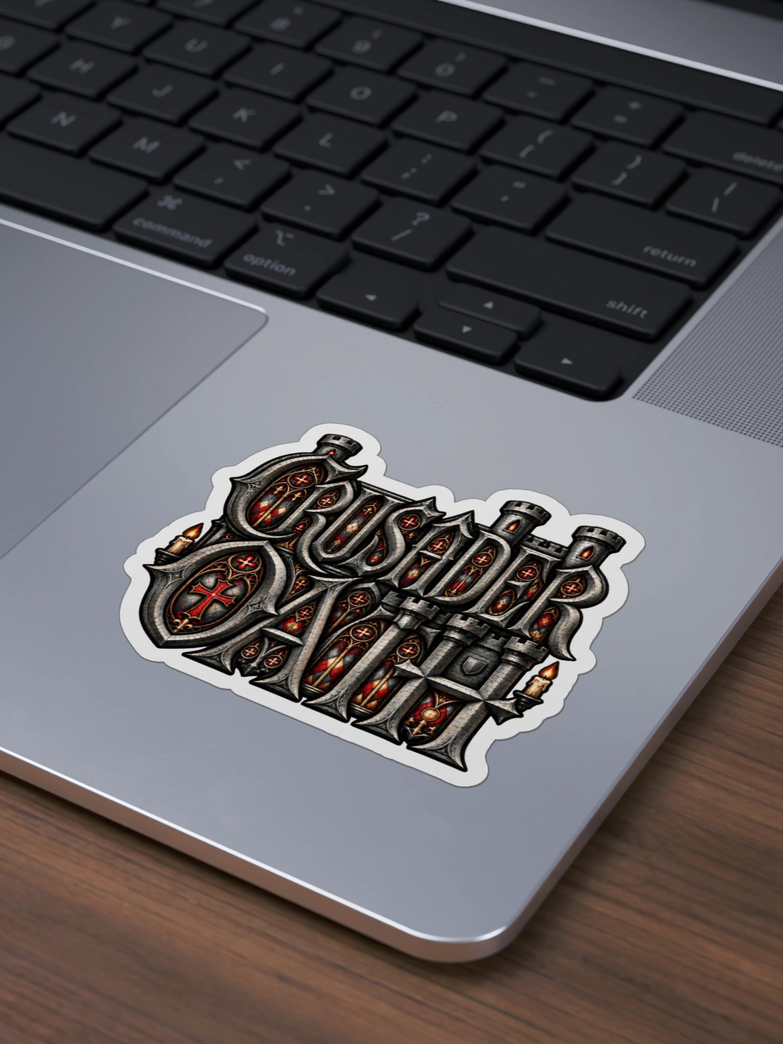 Crusader Oath Castle Logo Sticker product image (21)