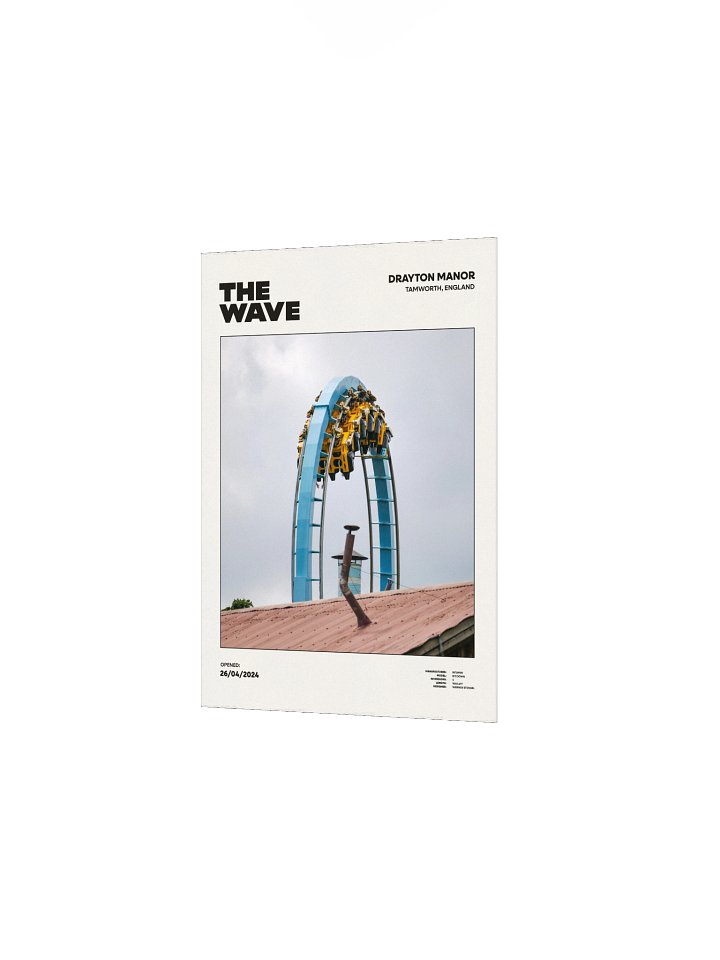 The Wave Loop Premium Poster product image (2)