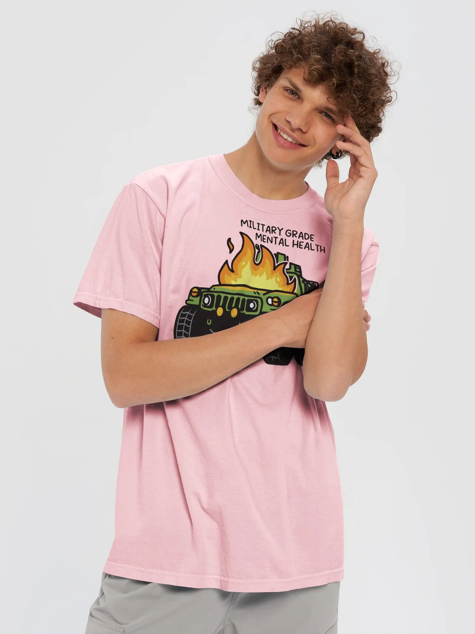 Military Grade Mental Health Men's Tee product image (5)