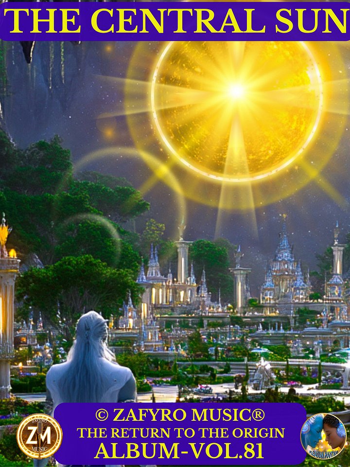 ÁLBUM - VOL. 81 (MUSIC) - CONNECT WITH THE CENTRAL SUN | THE RETURN TO THE ORIGIN(© ZAFYRO PLEIADIAN MANTRAS®) product image (1)