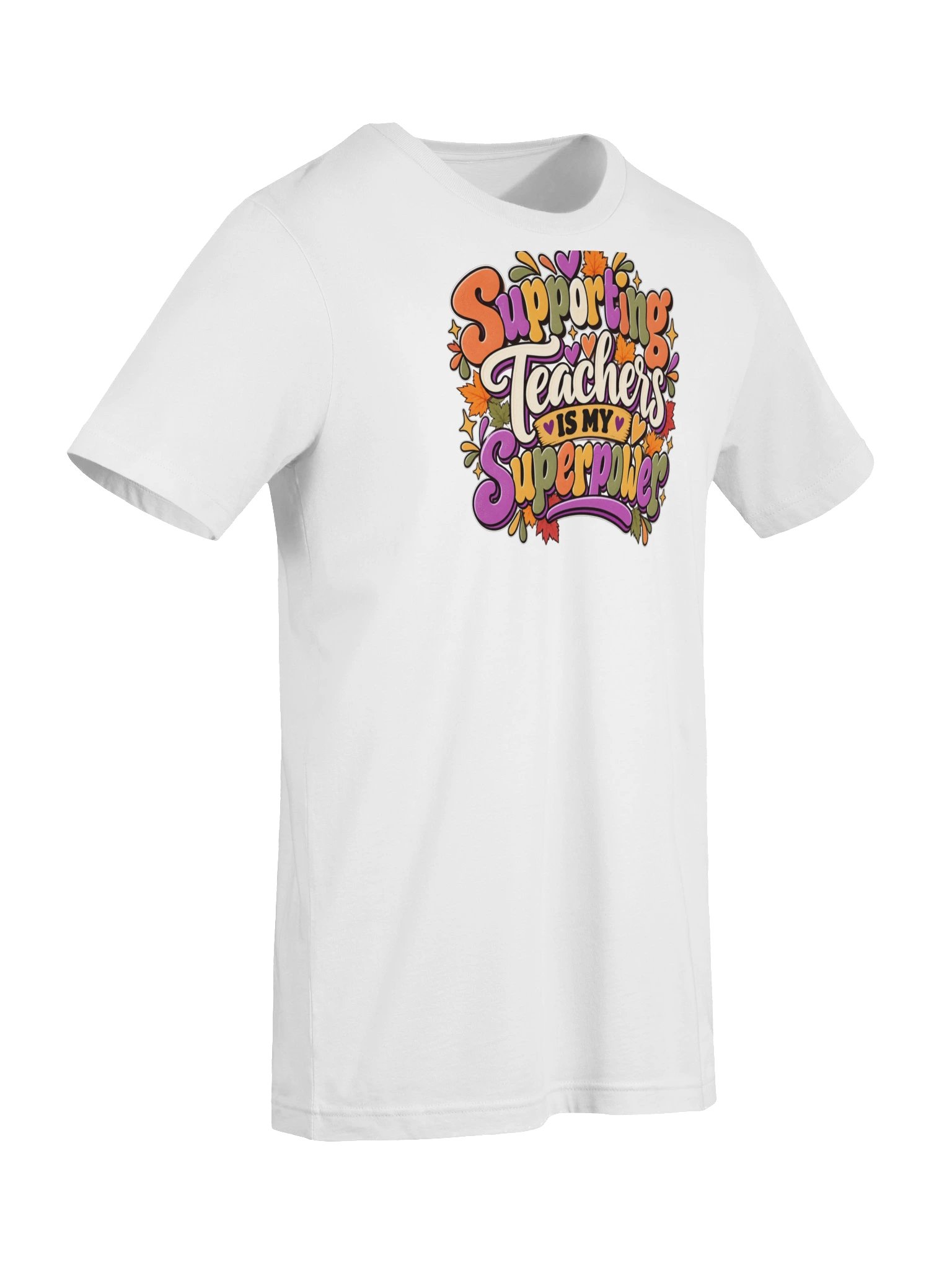 Supporting Teachers Is My Superpower T-Shirt product image (25)
