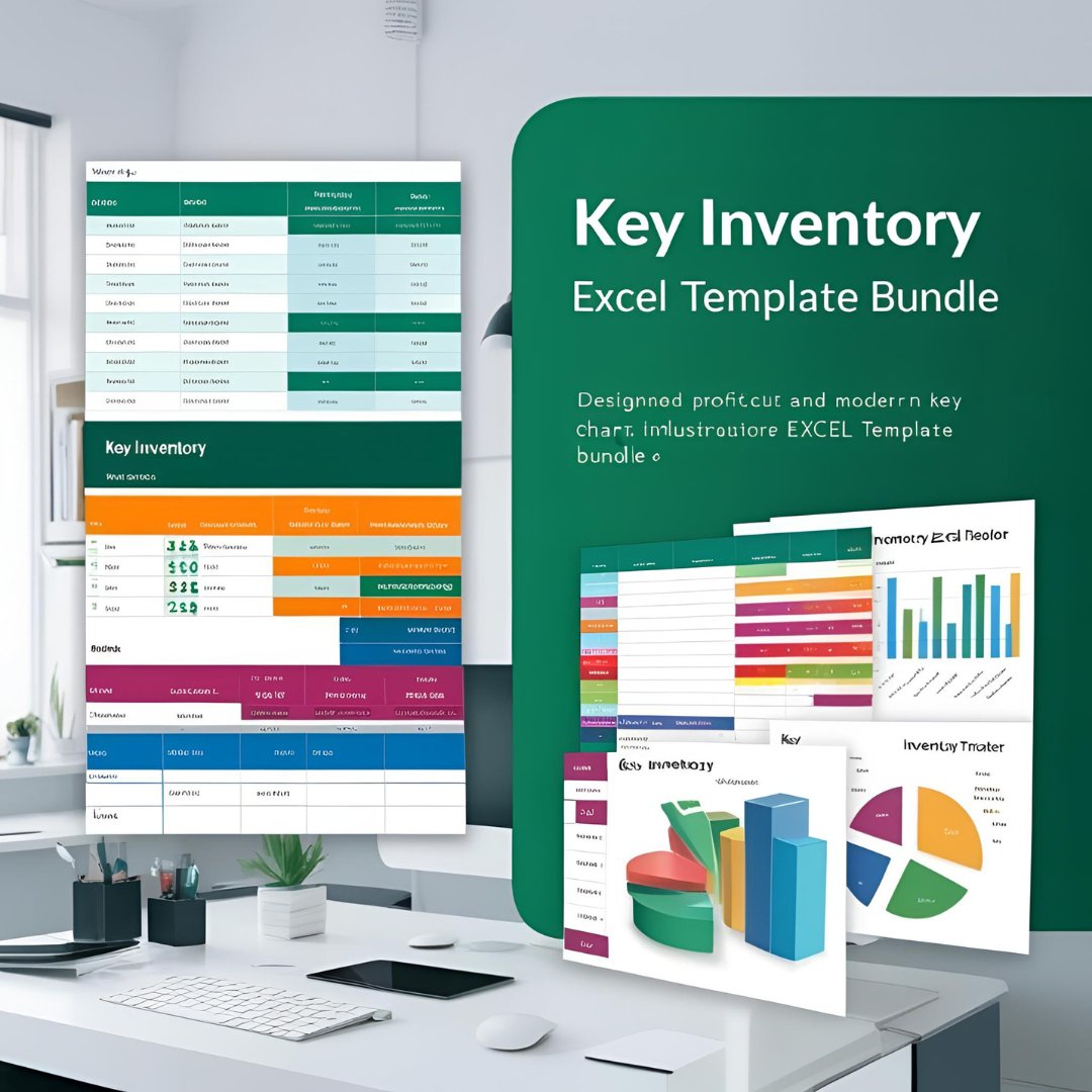 Key Inventory Excel Template Bundle product image (6)