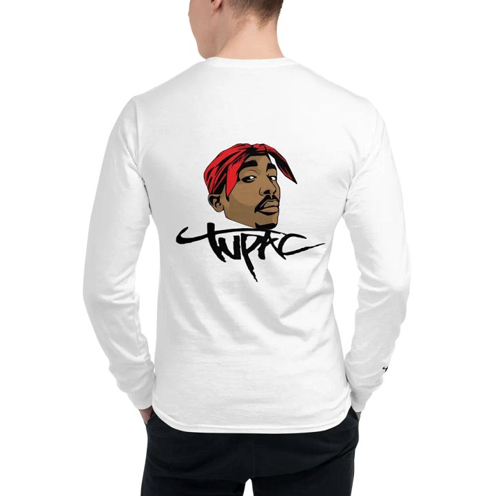Rebel 2pac Red Bandana Long Sleeve product image (1)