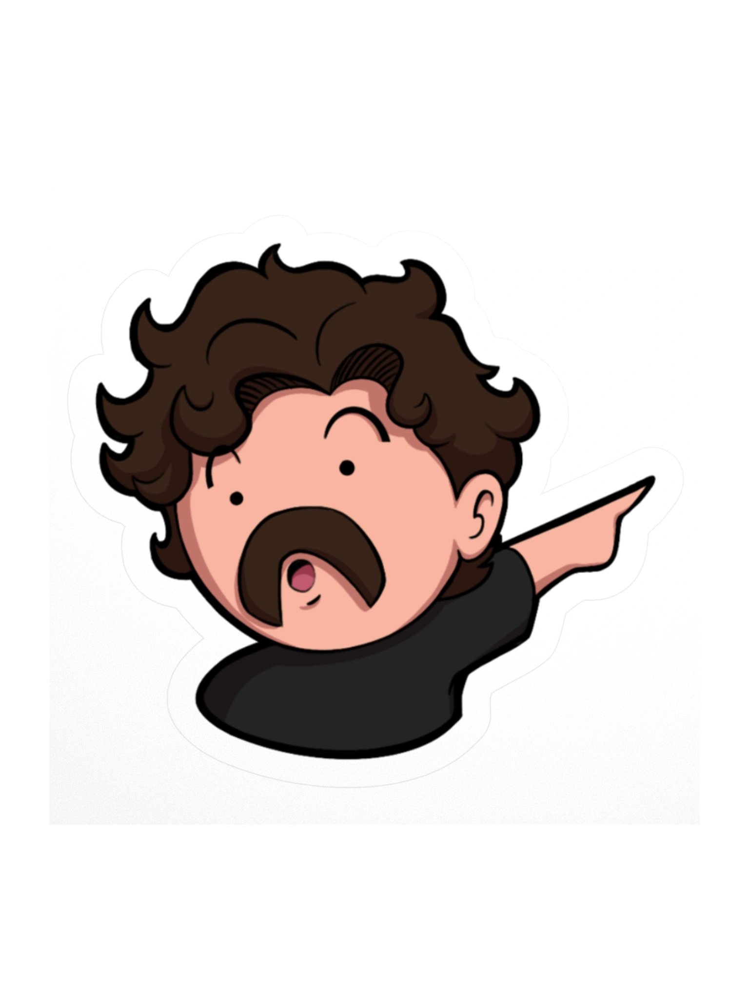 Pointing Danklin Sticker product image (10)