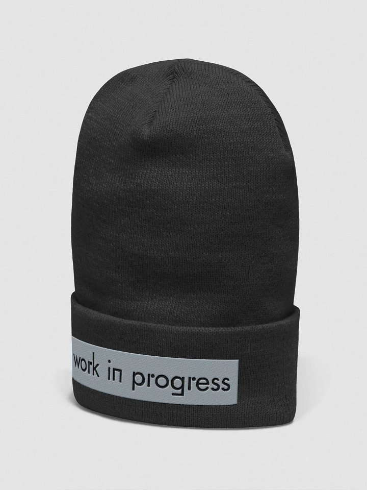 Work In Progress Embroidered Beanie product image (2)