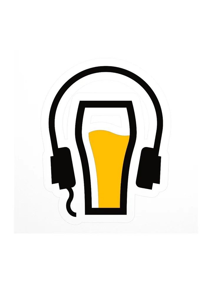 Beer & Vinyl Sticker product image (2)