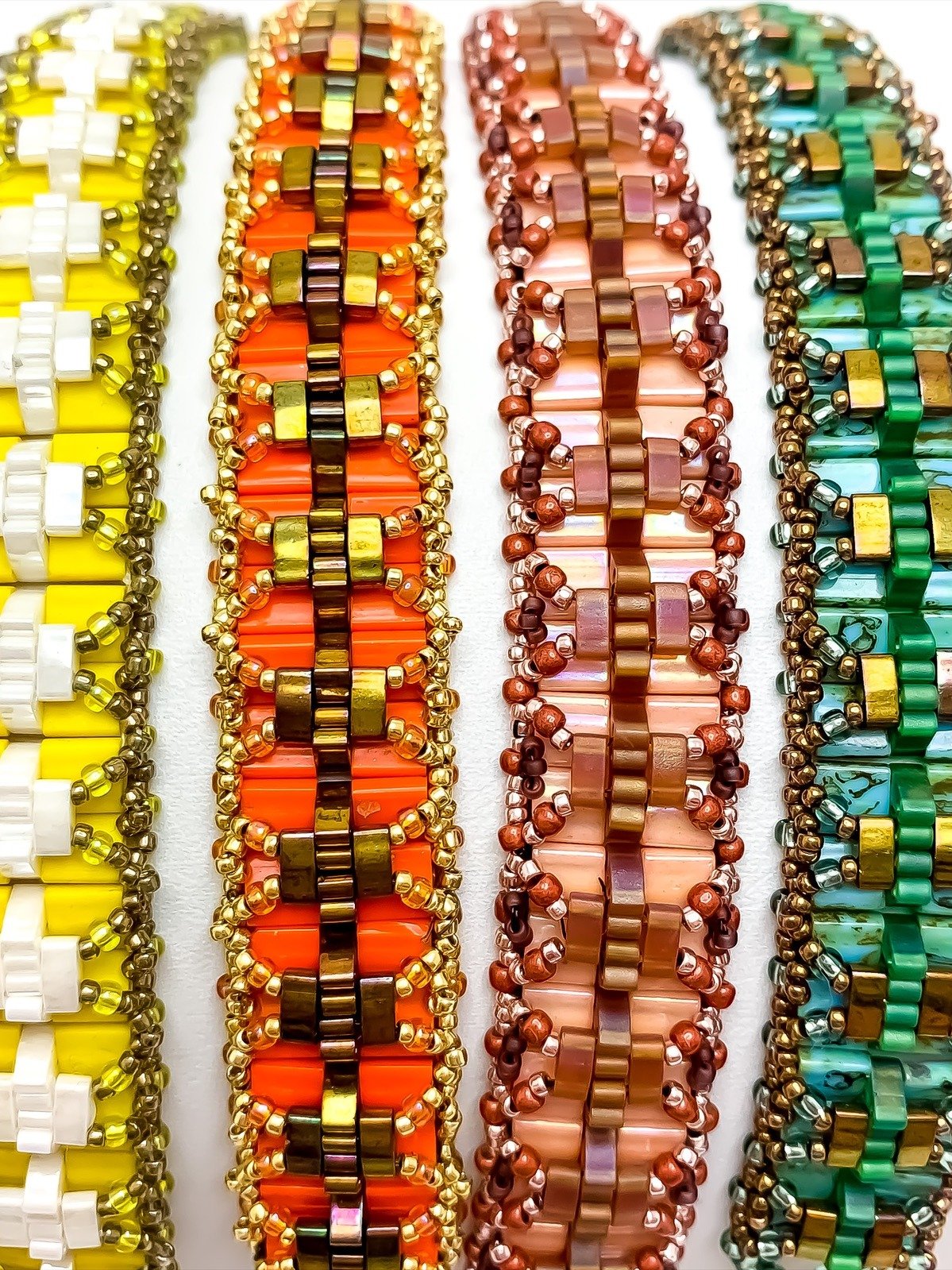 Beading Pattern – Pleated Tila Bracelet product image (5)