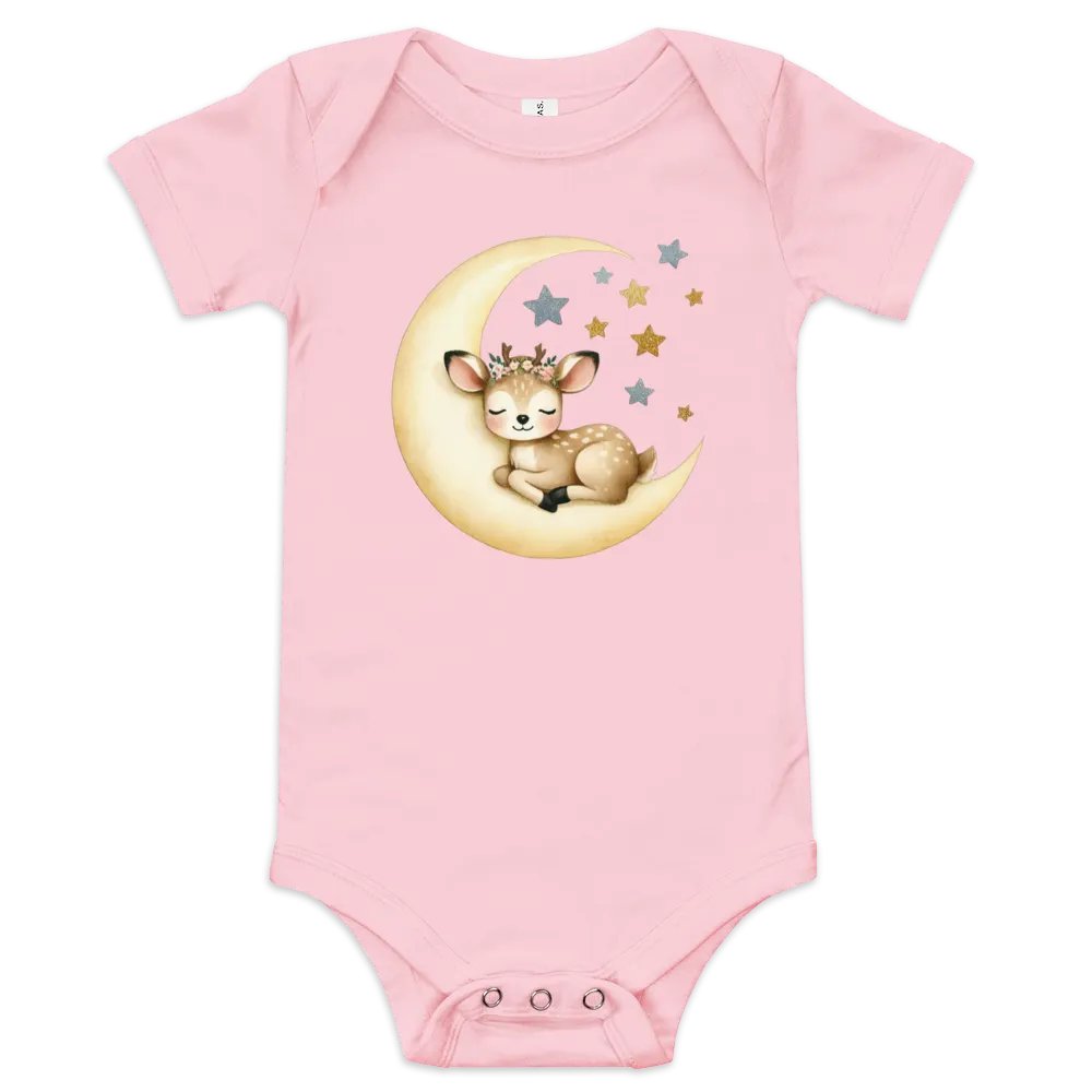 Dreamy Fawn Baby Onesie product image (5)