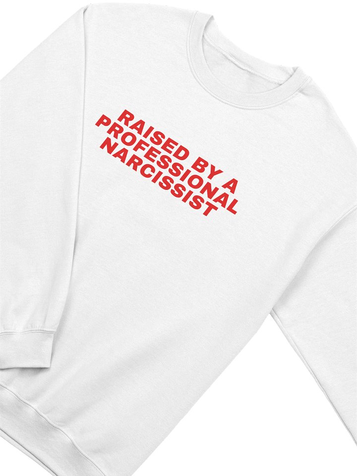 Raised By A Professional Narcissist Sweatshirt product image (2)