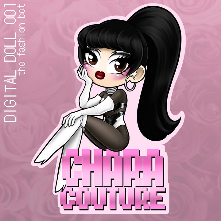 Fashion Bot Sticker - Digital Doll Series 001 product image (3)