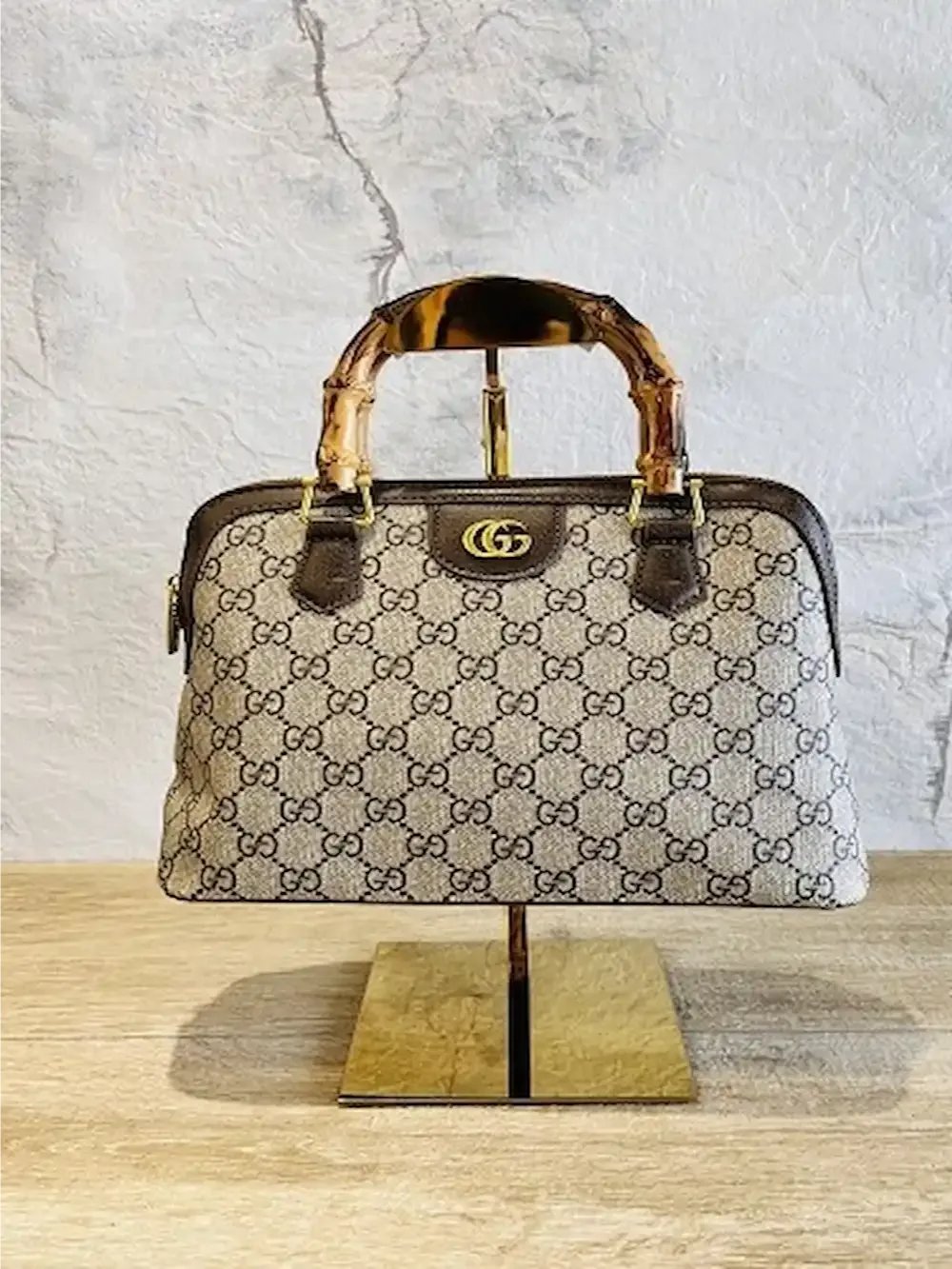 Gucci Diana Bamboo Handbagشنطة غوتشي بامبو نسائية فاخرة هاي كوالتي درجة أولى product image (9)