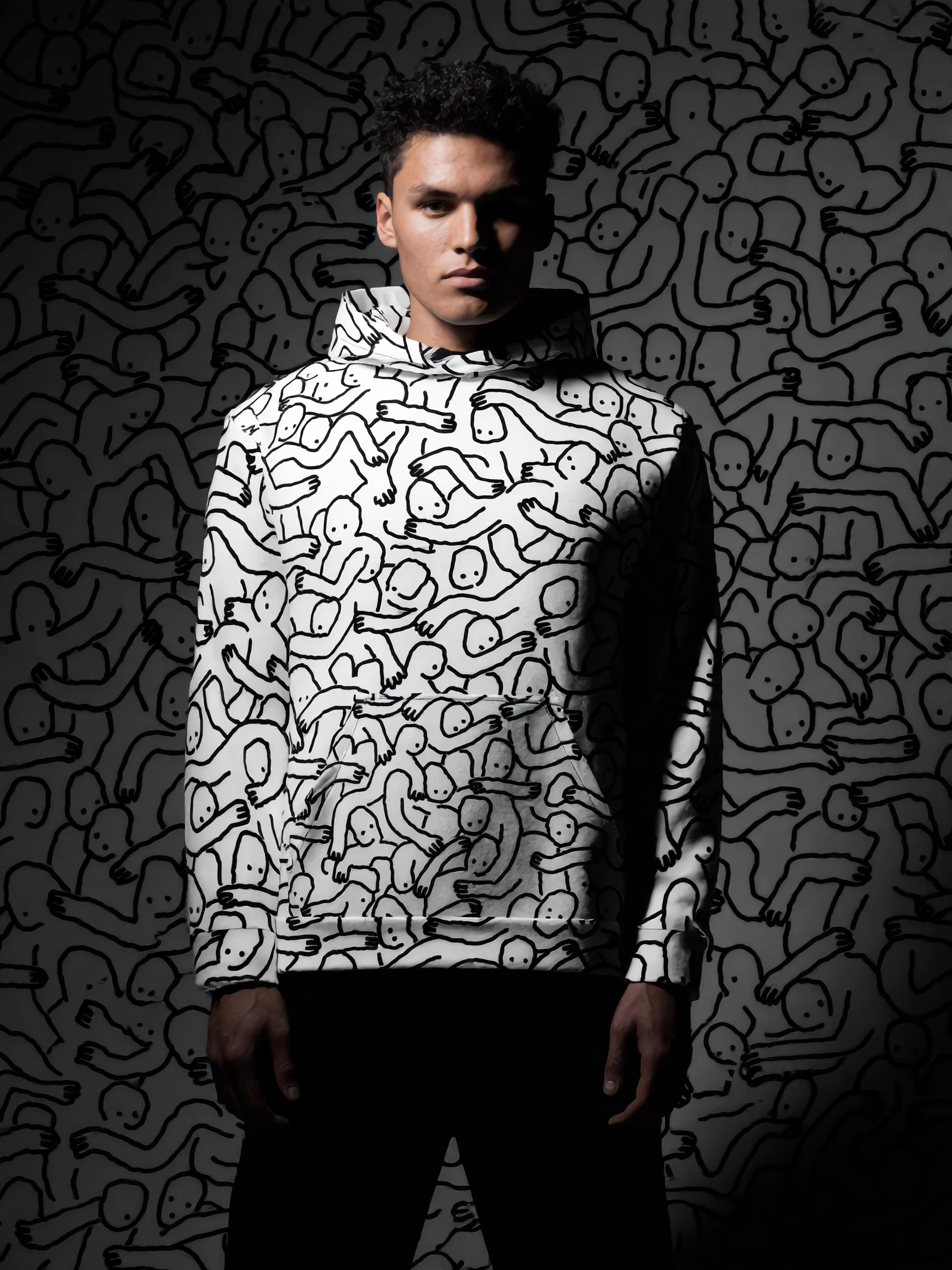 Overstimulated Shadowplay Unisex Cotton Hoodie product image (1)