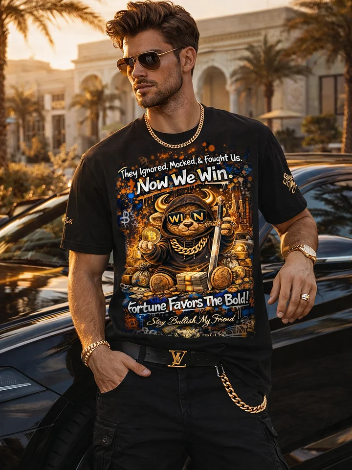 Bullish & Bold Graffiti Teddy Bull Tshirt - Bullish Collection product image (1)