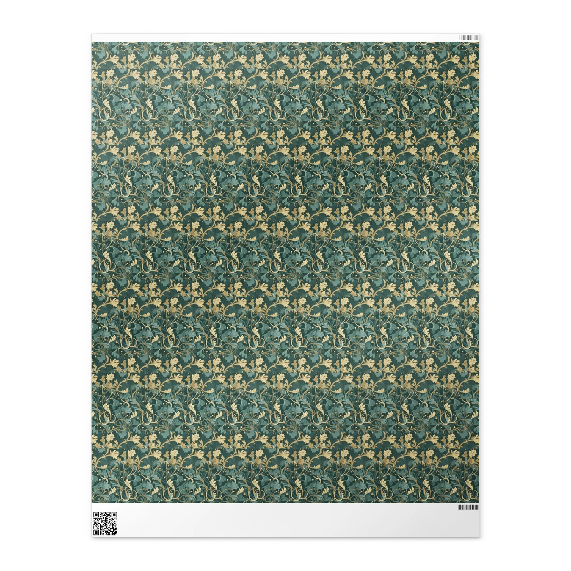 Golden Ivy Wrapping Paper product image (1)