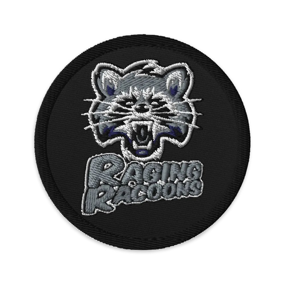 Raging Racoons Patch product image (1)