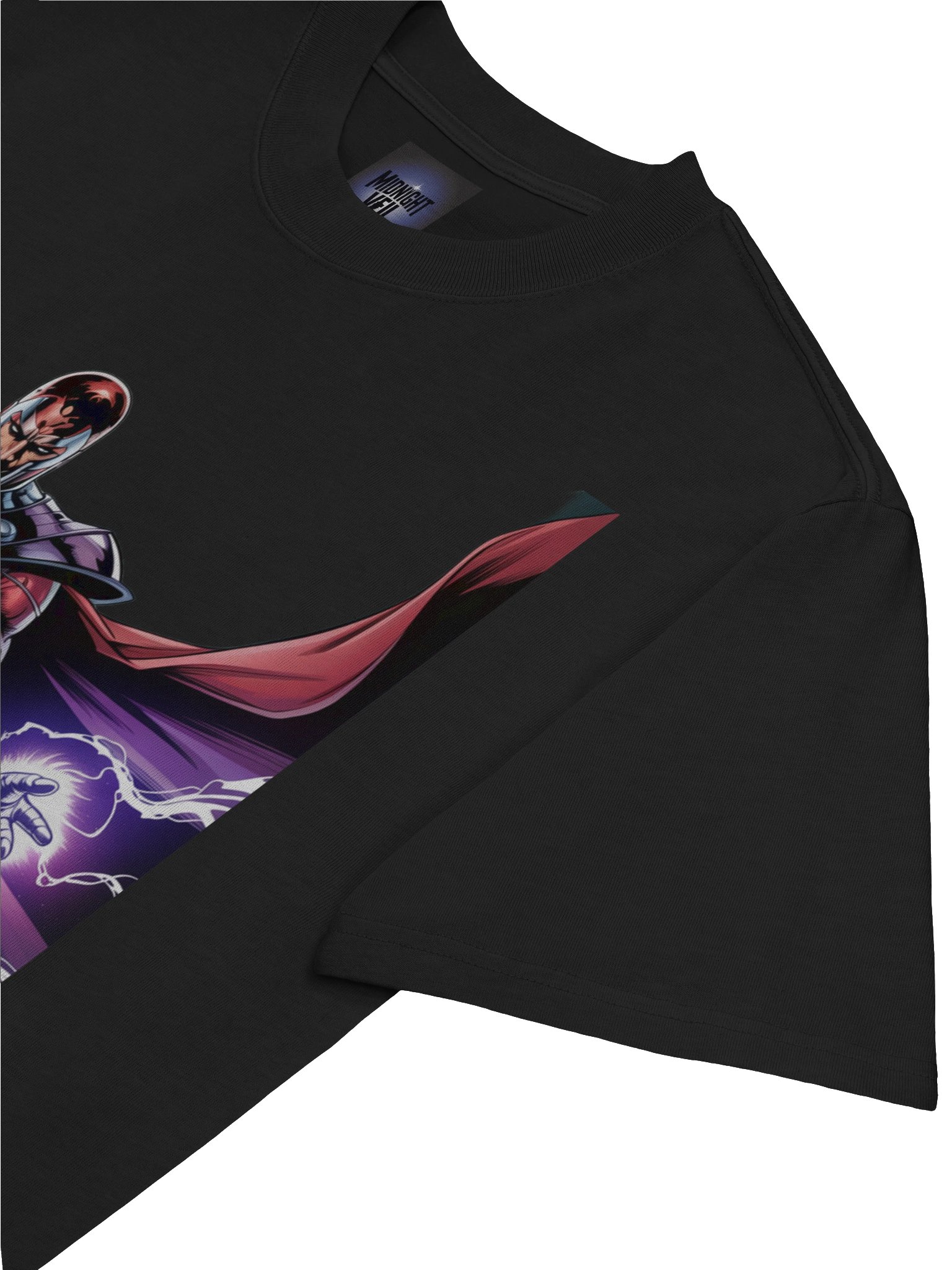 Magneto's Veil of Vengeance – Premium Oversized Faded T-Shirt product image (7)