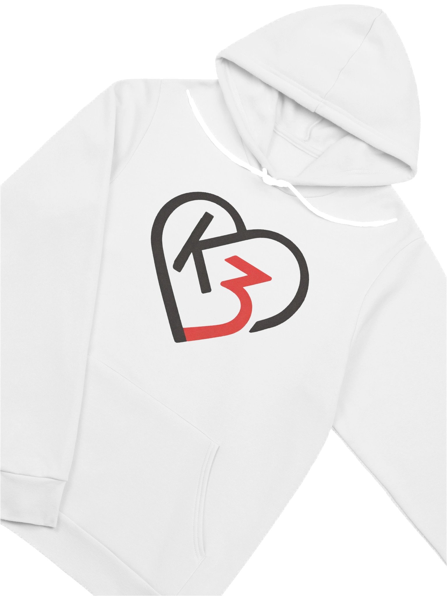 Carry the Feeling™ | CORE Heartmark Signature Hoodie (Black Logo) | Everyday Fit product image (7)