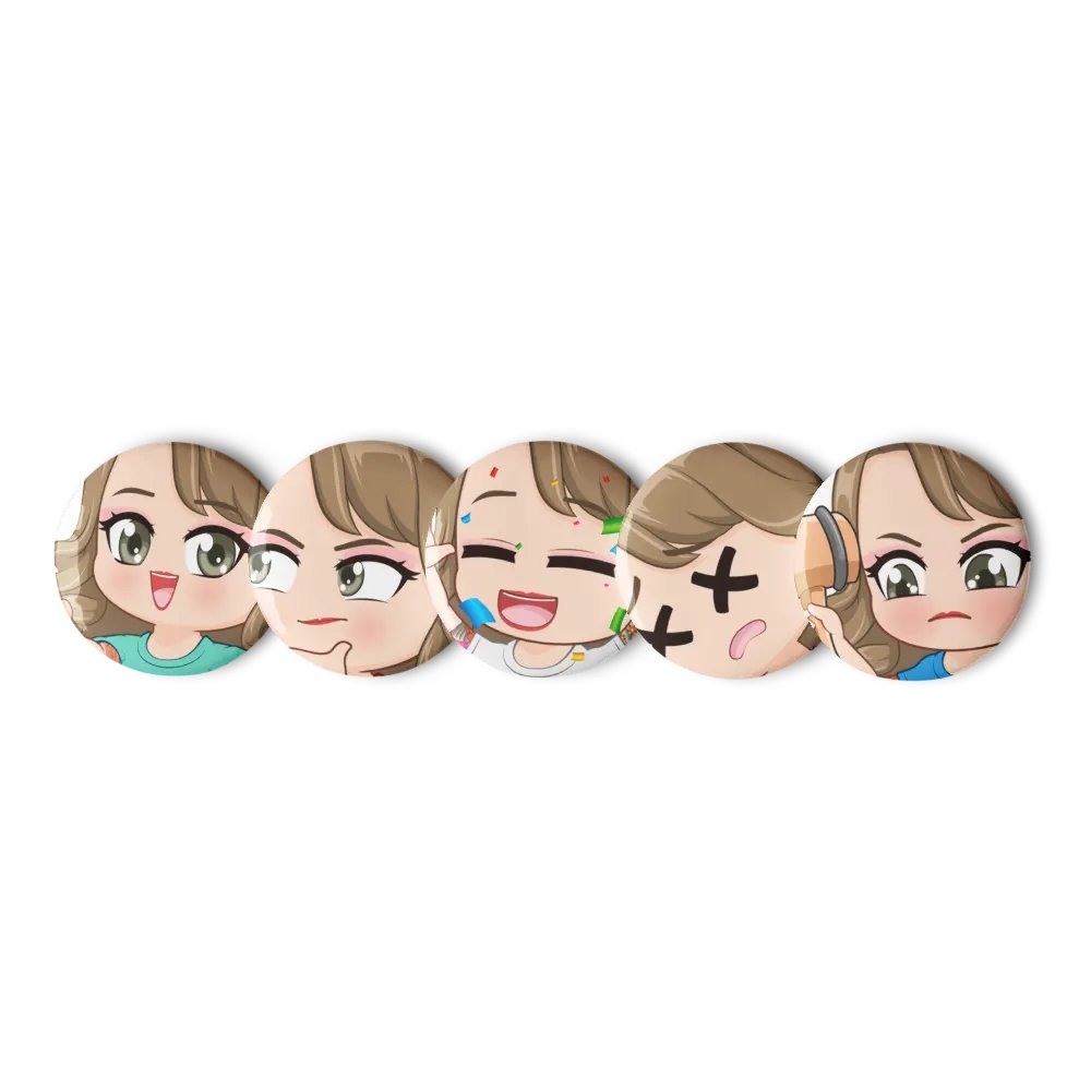 Emote Buttons Set 5 product image (1)