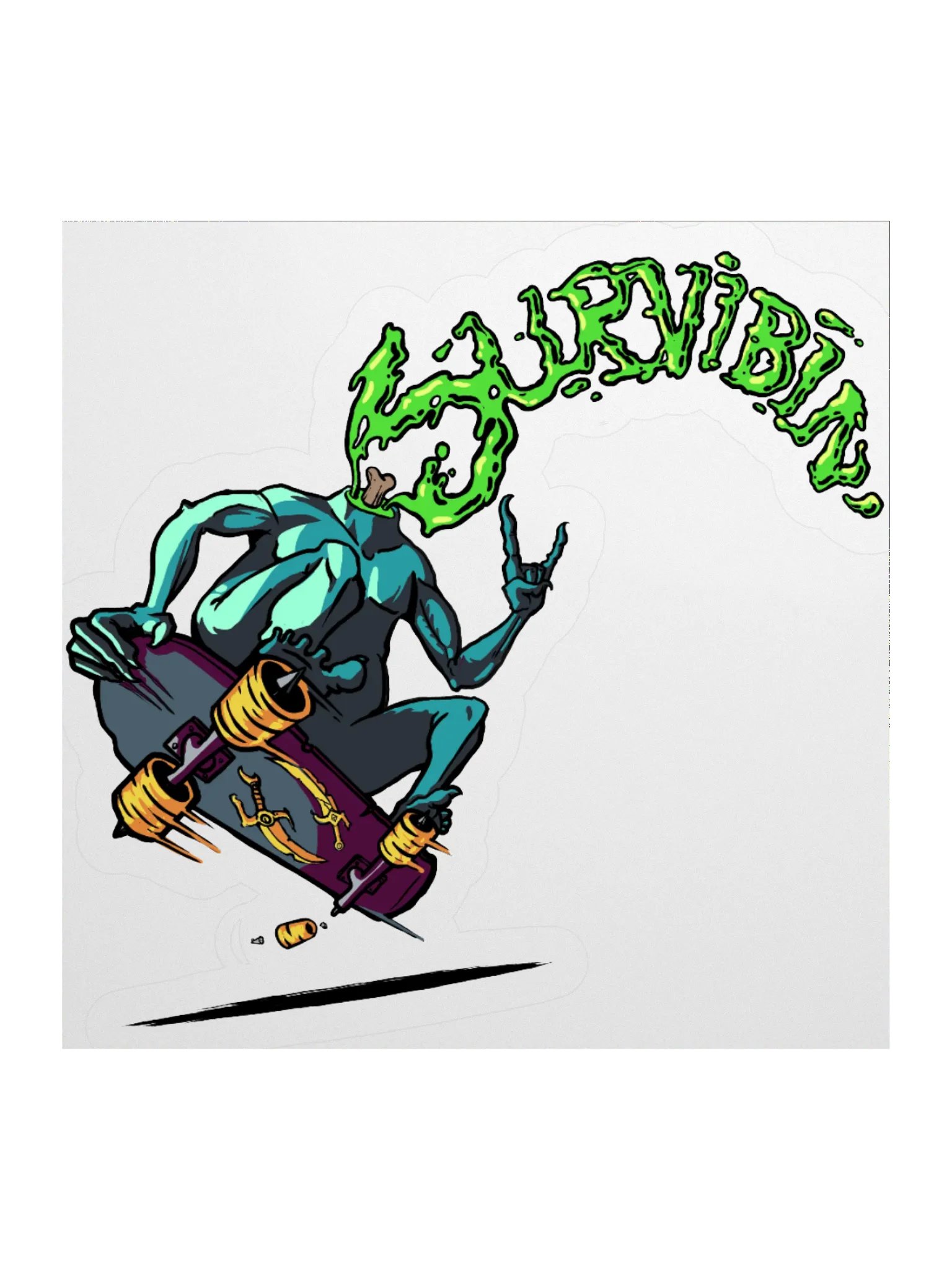 Survibin' Sticker product image (1)