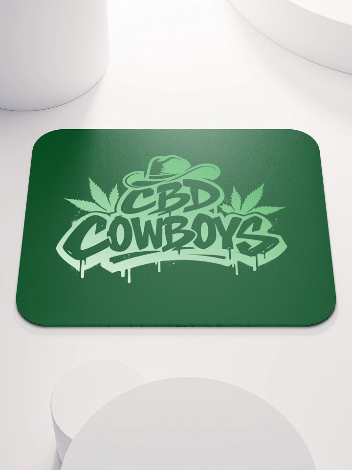 CBD COWBOYS mouse pad product image (1)