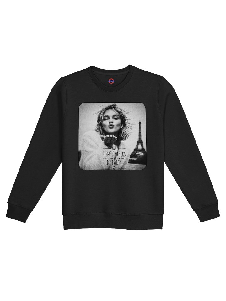 Bons Baisers de Paris — Parisian Kiss Wearable Art Sweatshirt product image (3)