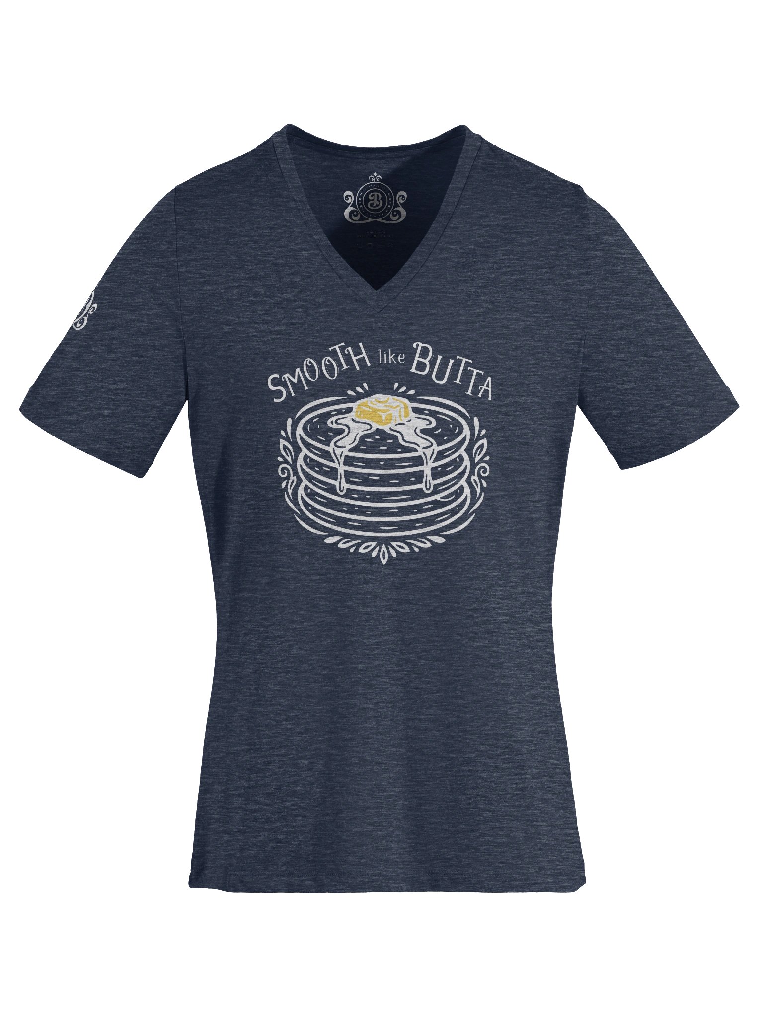 Smooth like Butta v-neck tee product image (39)