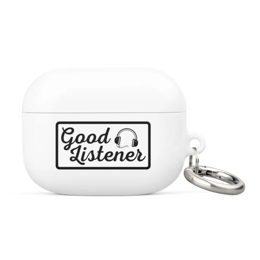 Good Listener Airpod Case product image (1)