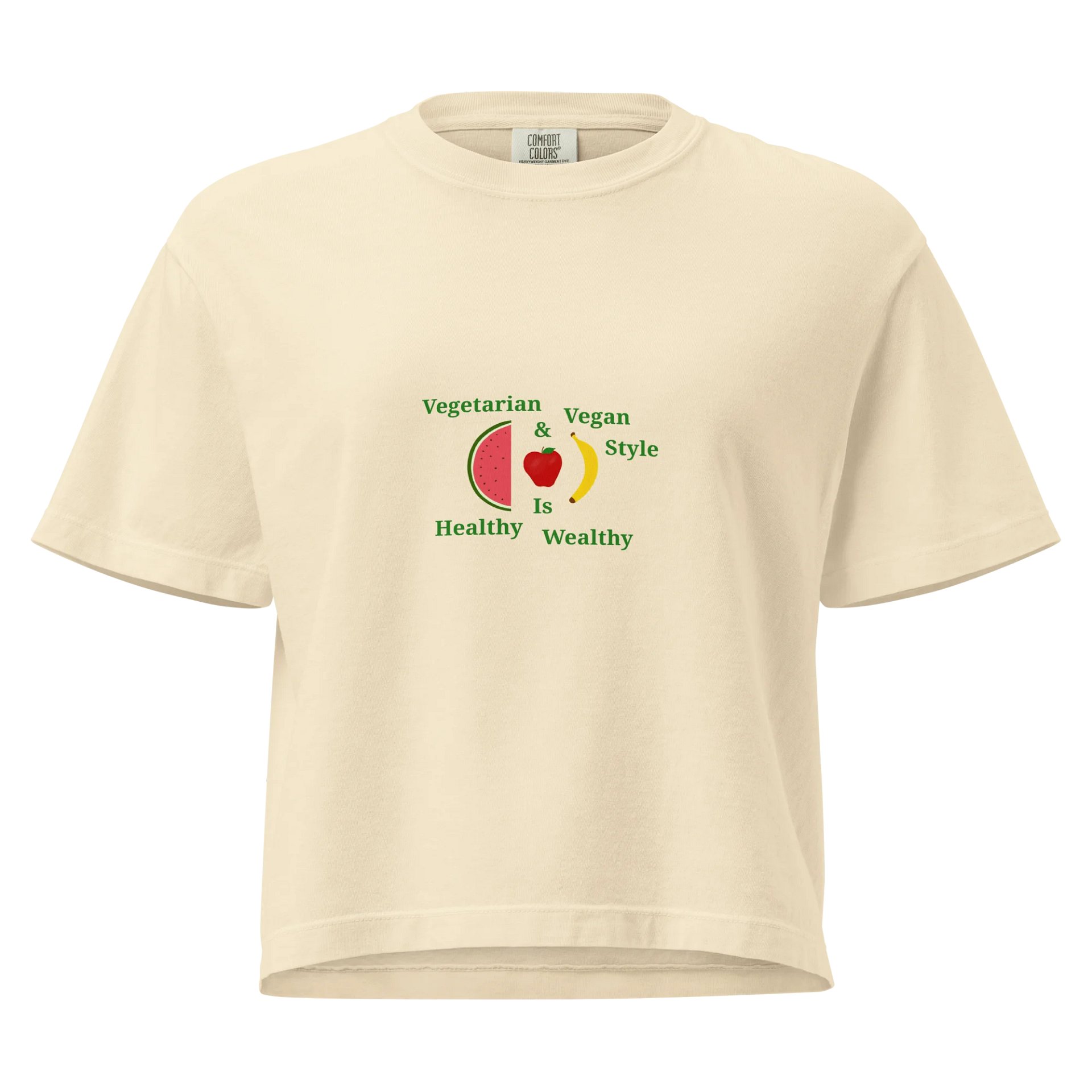 Vibrant Veggie Style Boxy Tee product image (1)