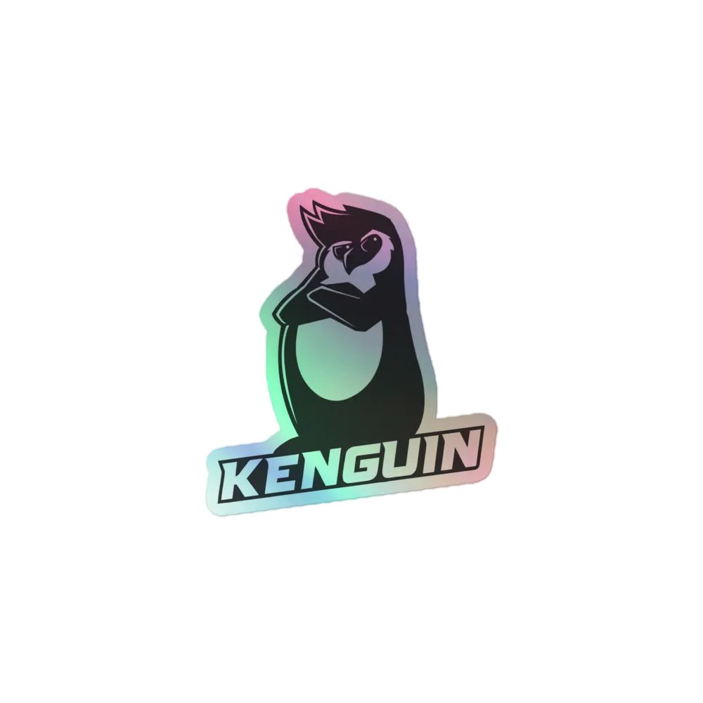 Holo Kenguin Sticker product image (1)