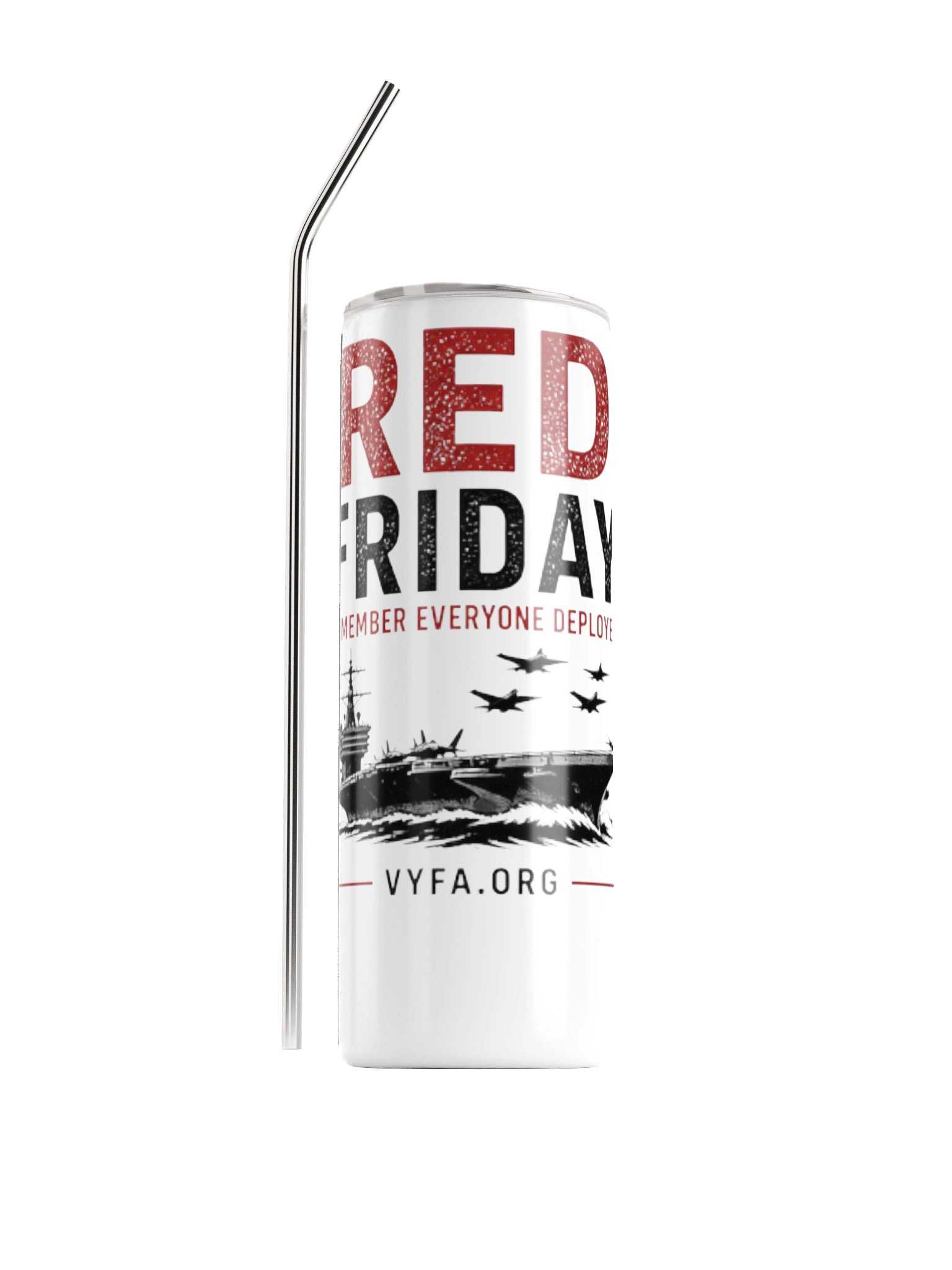 BOLD RED FRIDAY — Remember Everyone Deployed Tumbler product image (1)