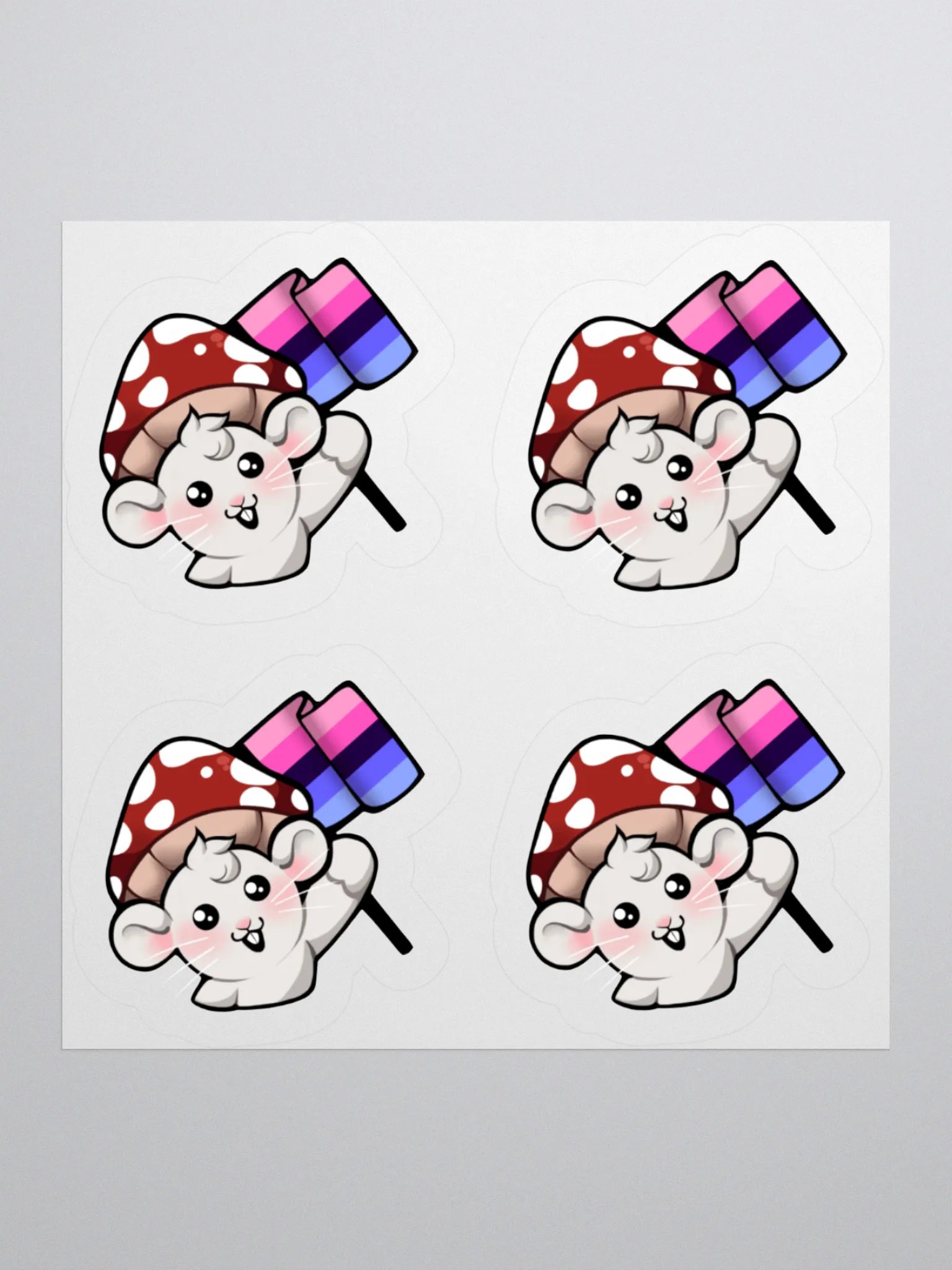 Omnisexual Pride Flag Stickers product image (1)