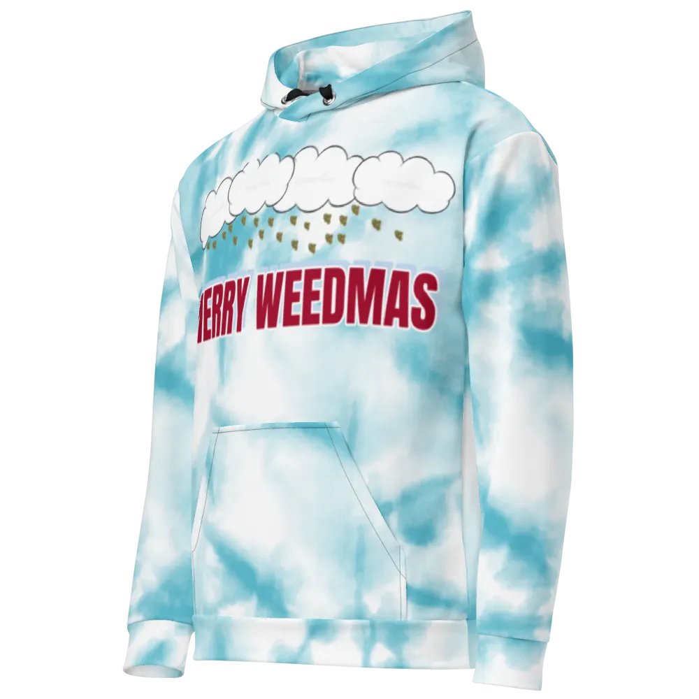 Merry Weedmas All-Over Hoodie product image (7)