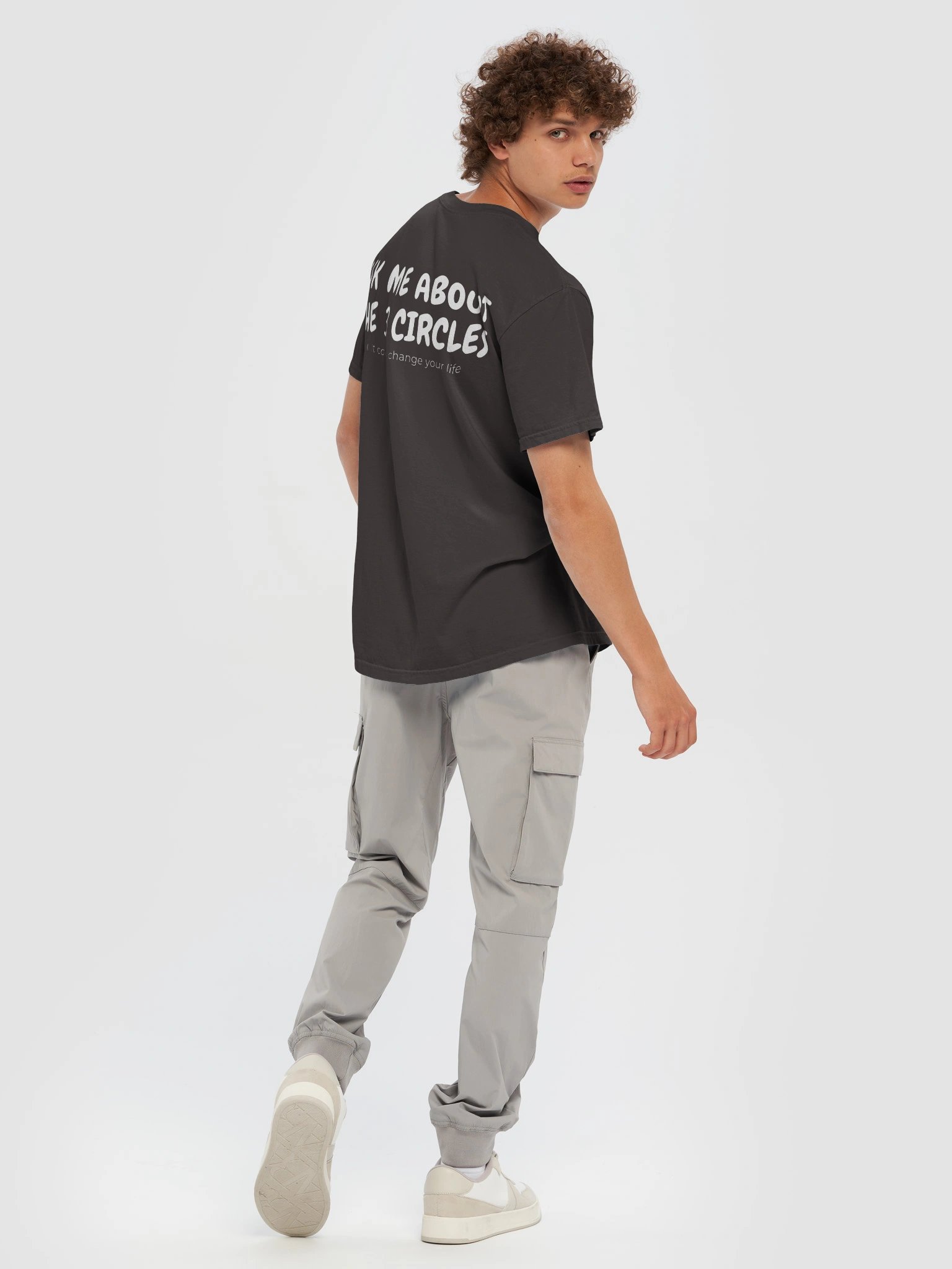 Ask Me about the 3 circles- Heavy Weight T-Shirt product image (8)