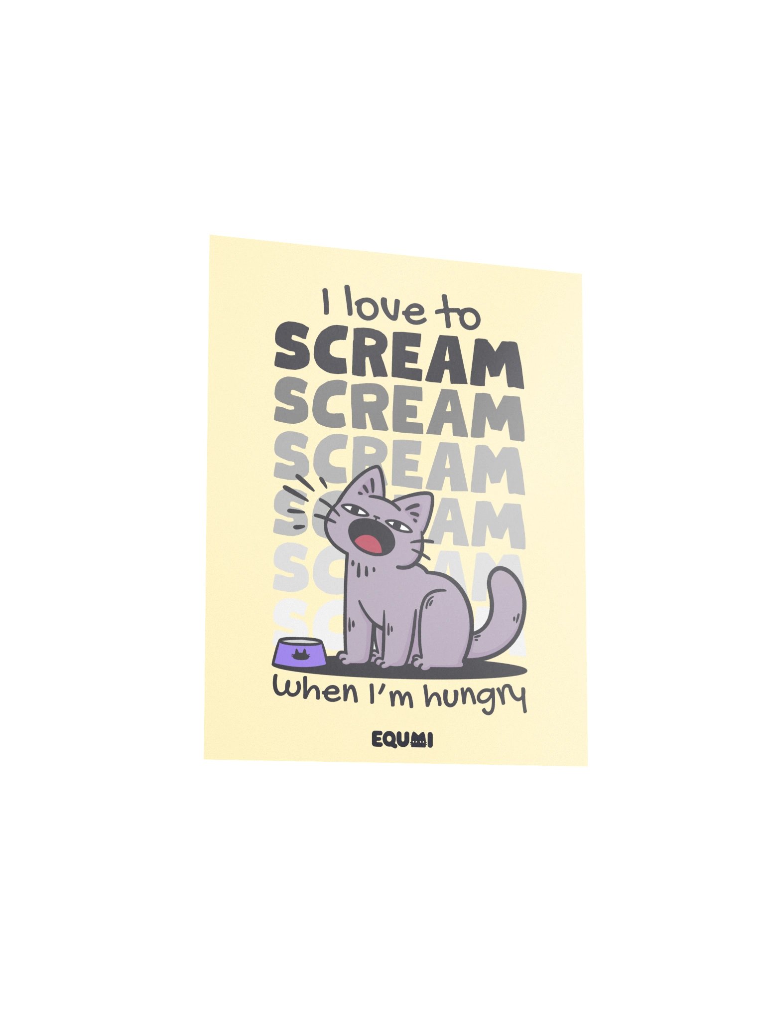 I Love To Scream Print product image (4)