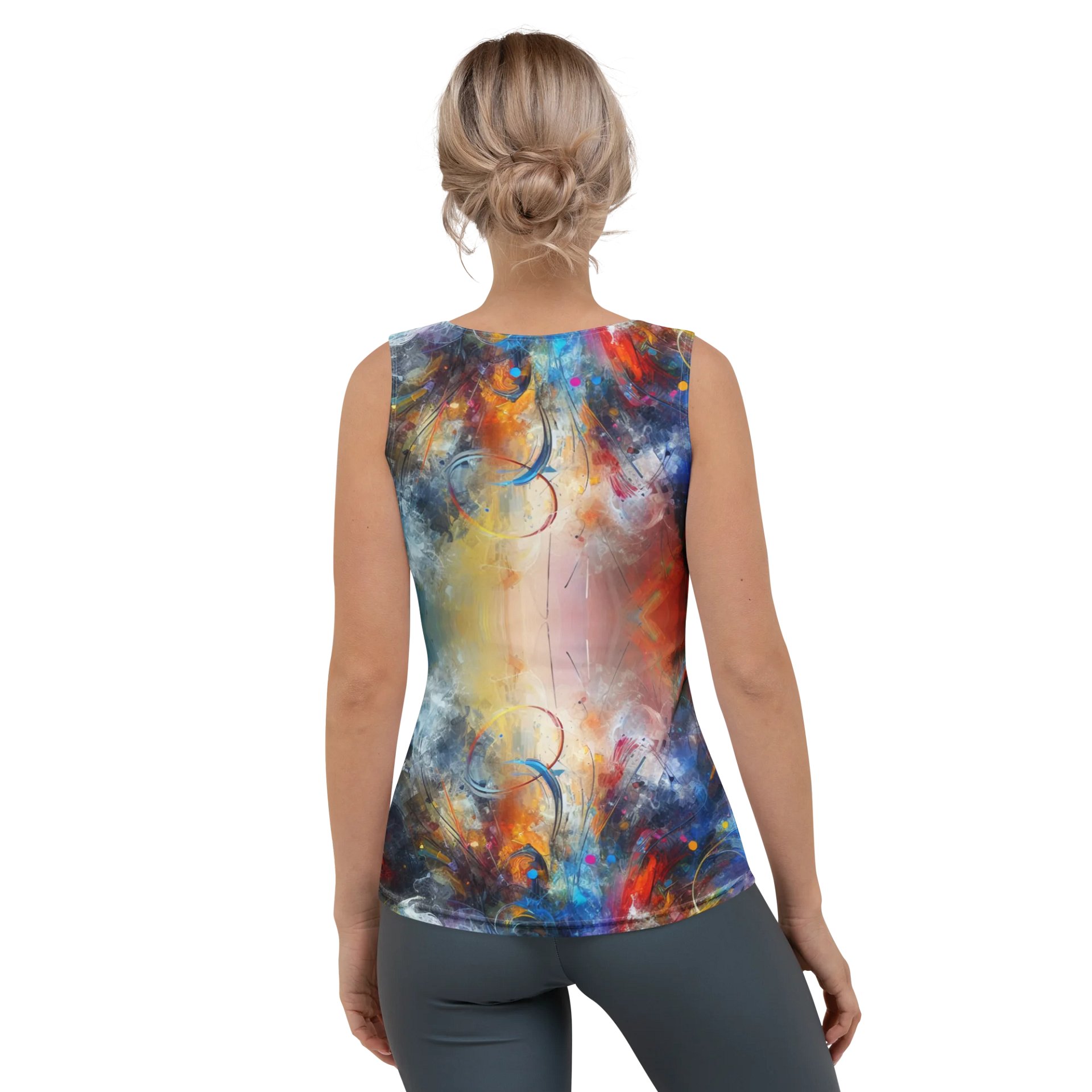 Symmetric Swirls Women's Tank Top product image (2)