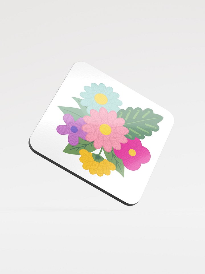 Floral Yarn Coaster - Crochet product image (1)