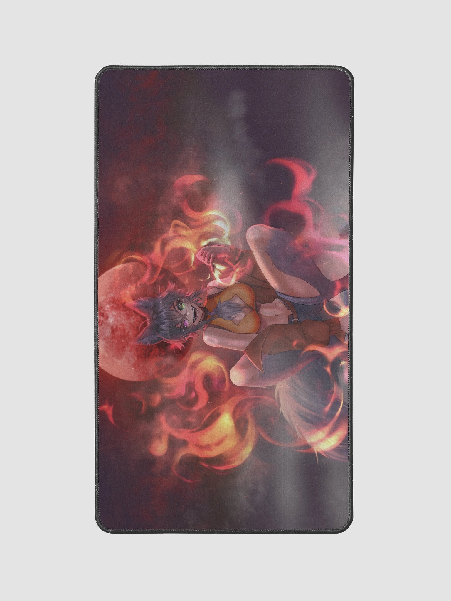 WolfcatRisi Big Bad Wolfcat Desk Mat product image (2)