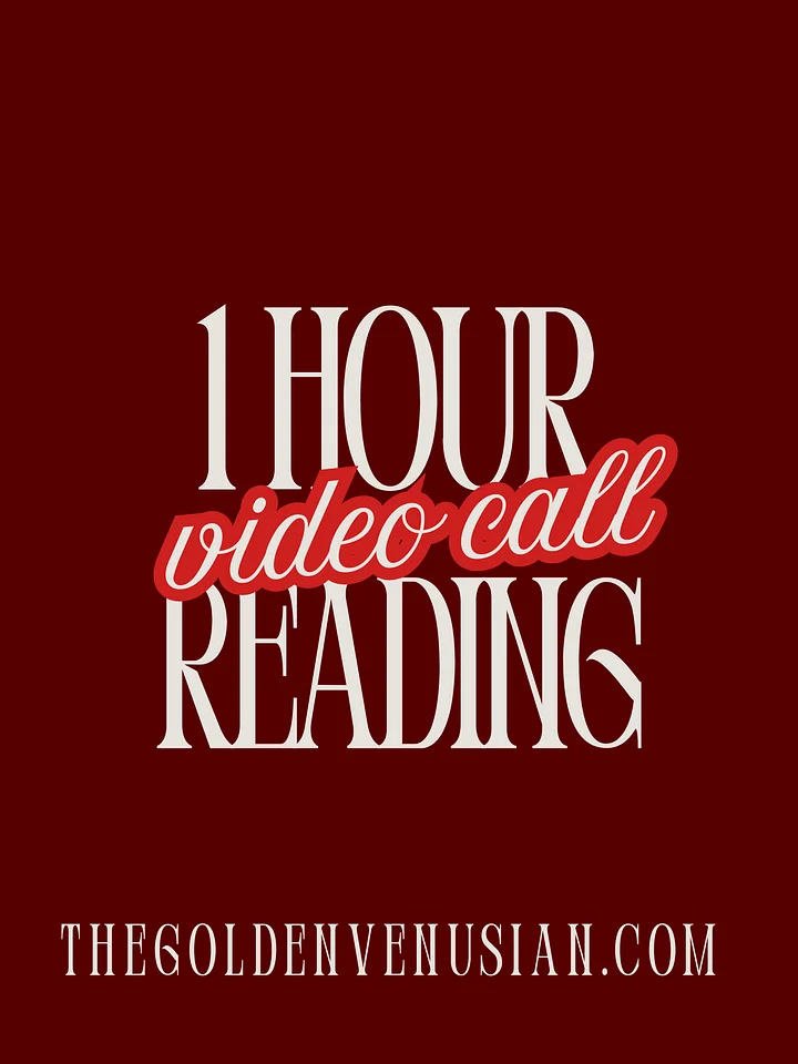 One Hour Live Video Call Reading product image (1)