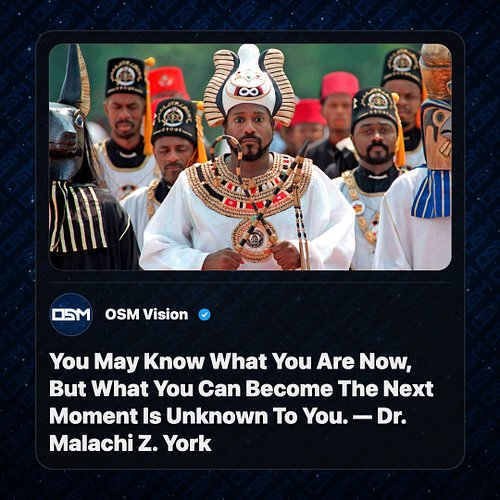 💡 Daily Wisdom from Dr. Malachi Z. York

📖 Read it. Reflect. Share it forward.

🔁 Repost to spread the knowledge 

📍 Where ar...