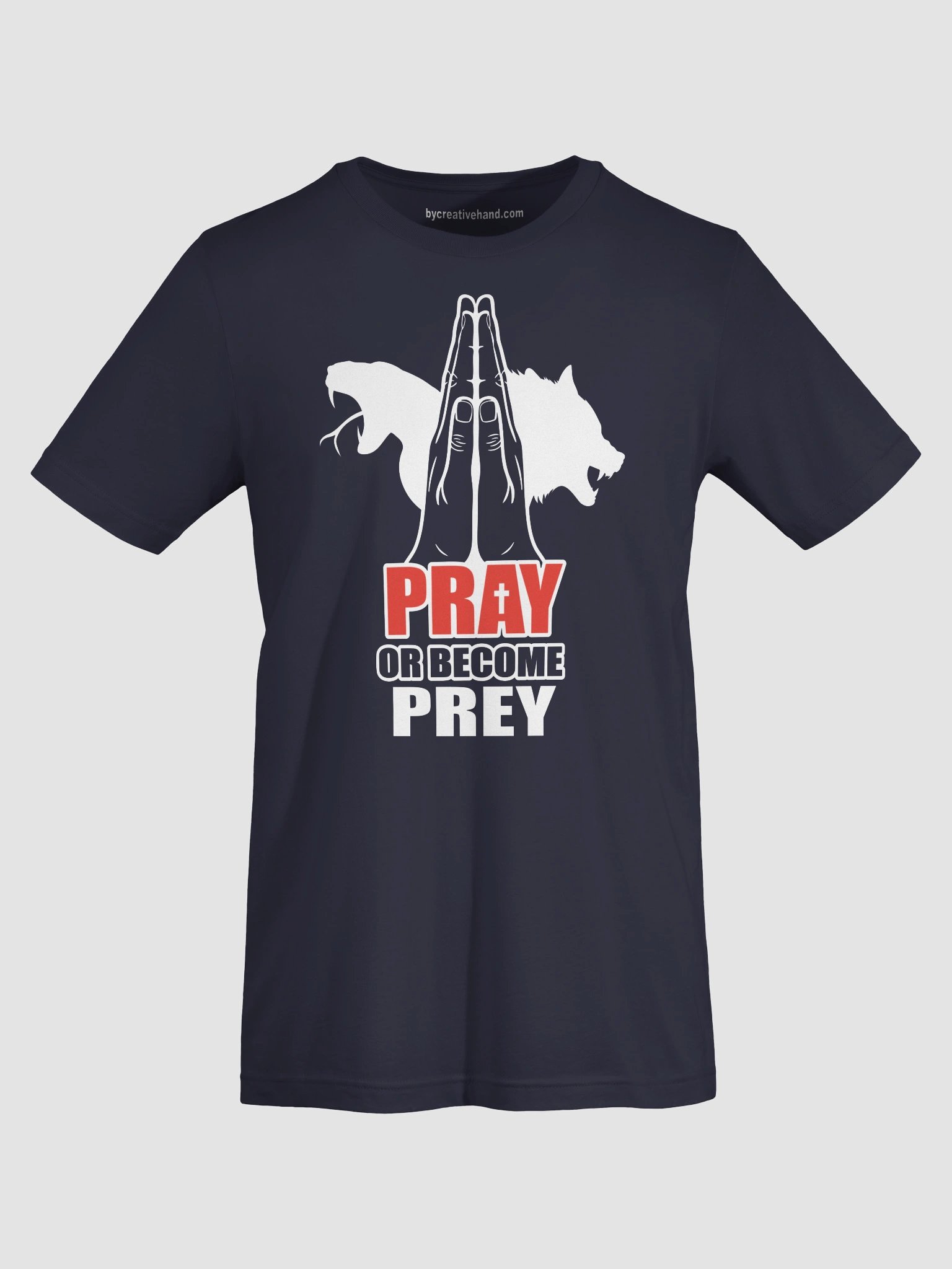 Pray or become Prey T-Shirt WTX product image (52)