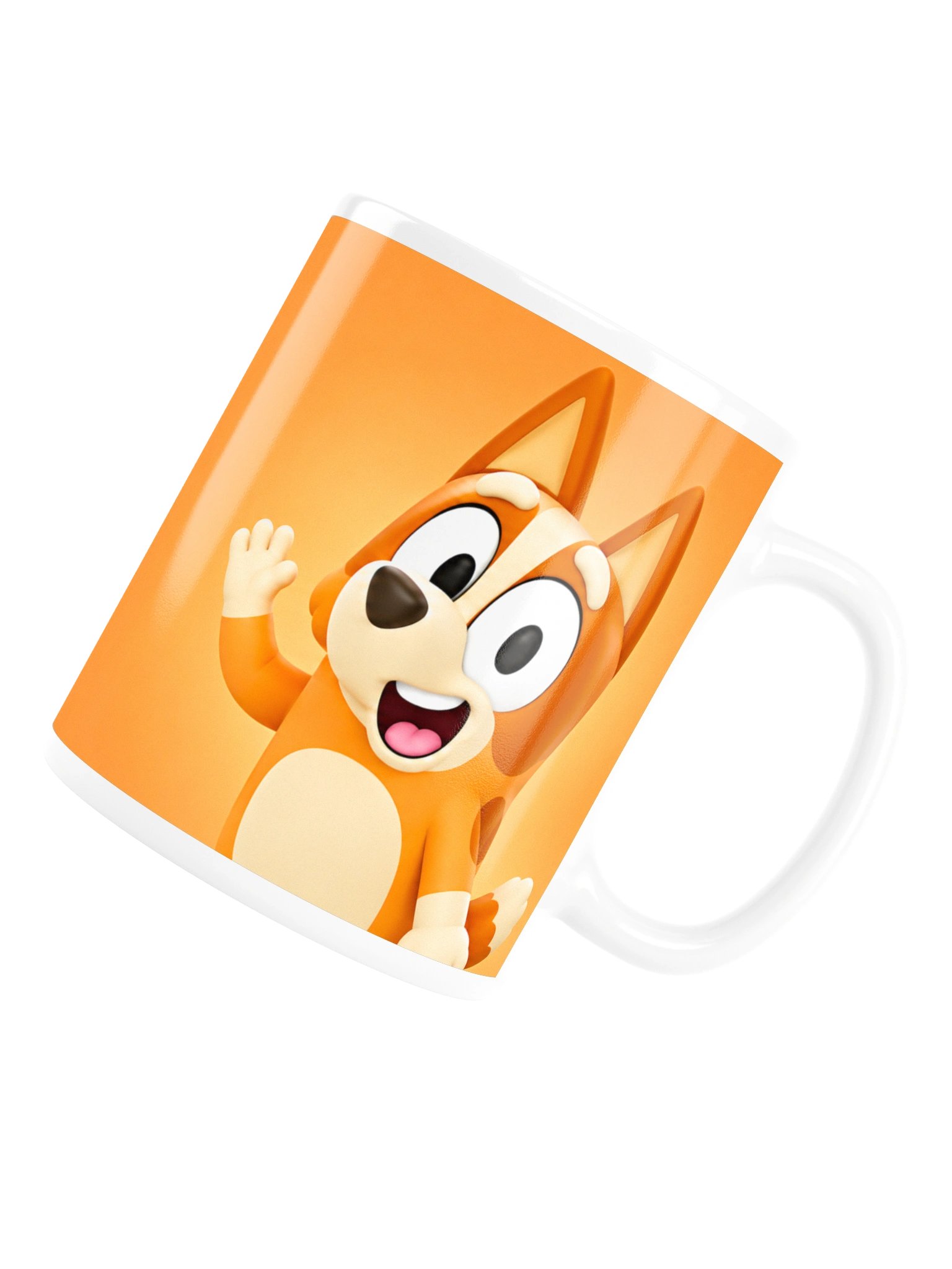 Orange Puppy - Premium White Glossy Mug product image (6)