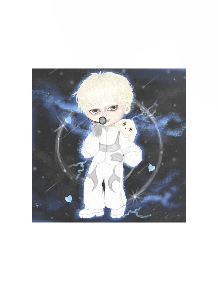 Yeosang Fanart Square Poster - Ateez product image (3)