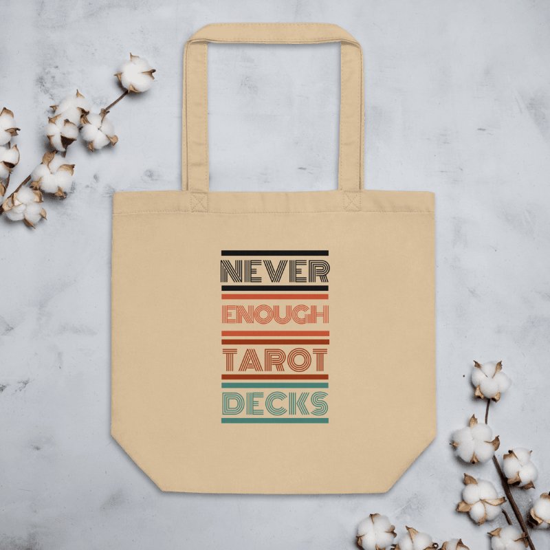 NEVER ENOUGH TAROT DECKS - RETRO - TOTE BAG product image (4)