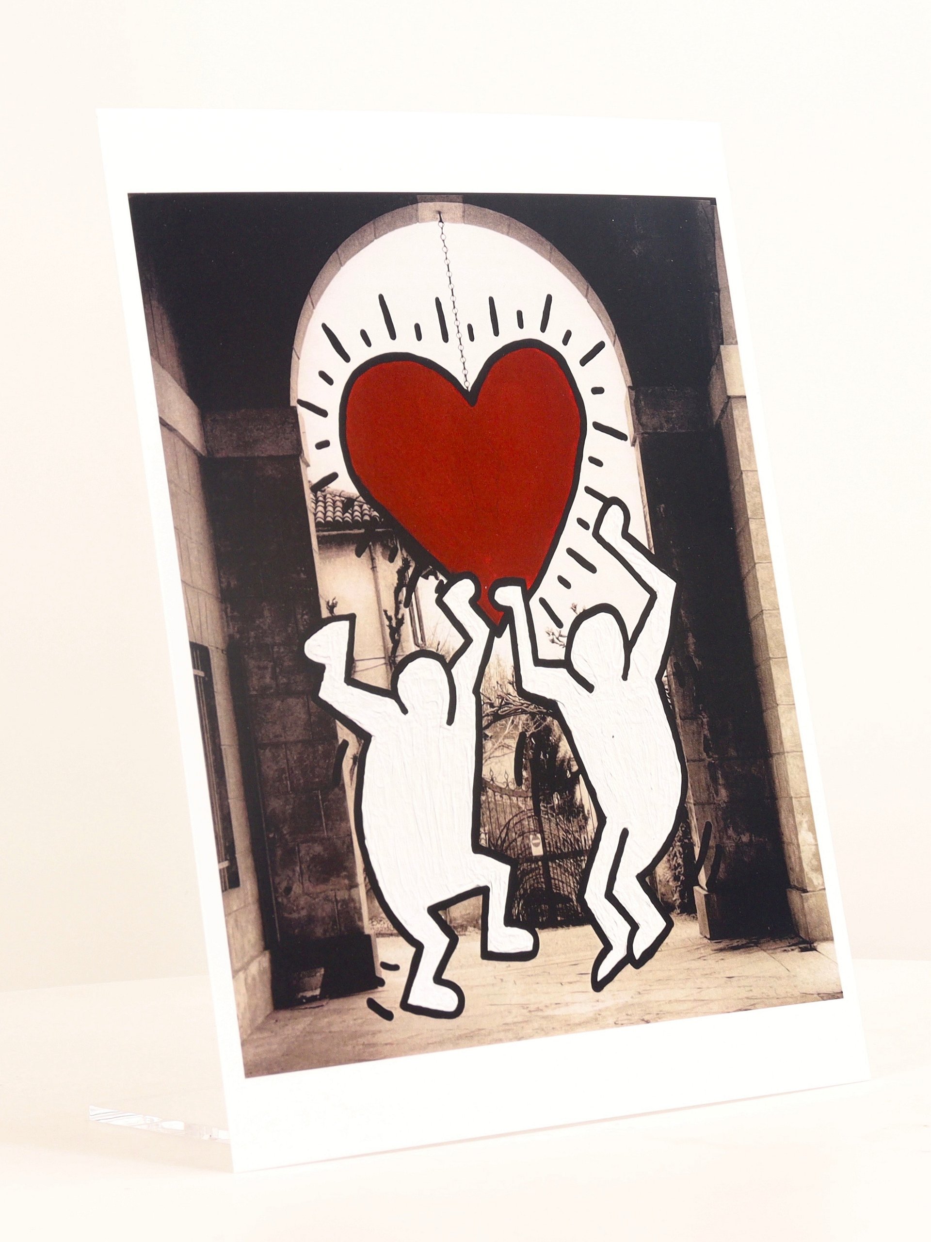 “Haring Heart" Art Print product image (2)