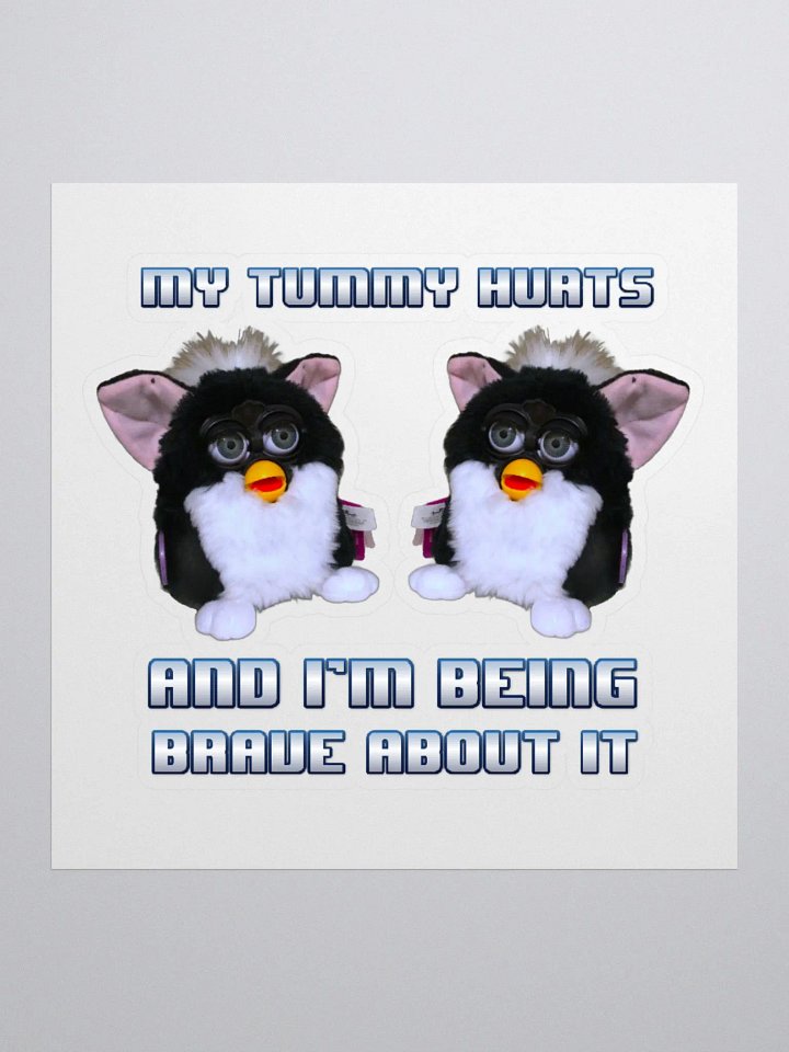 My Tummy Hurts Sticker product image (1)