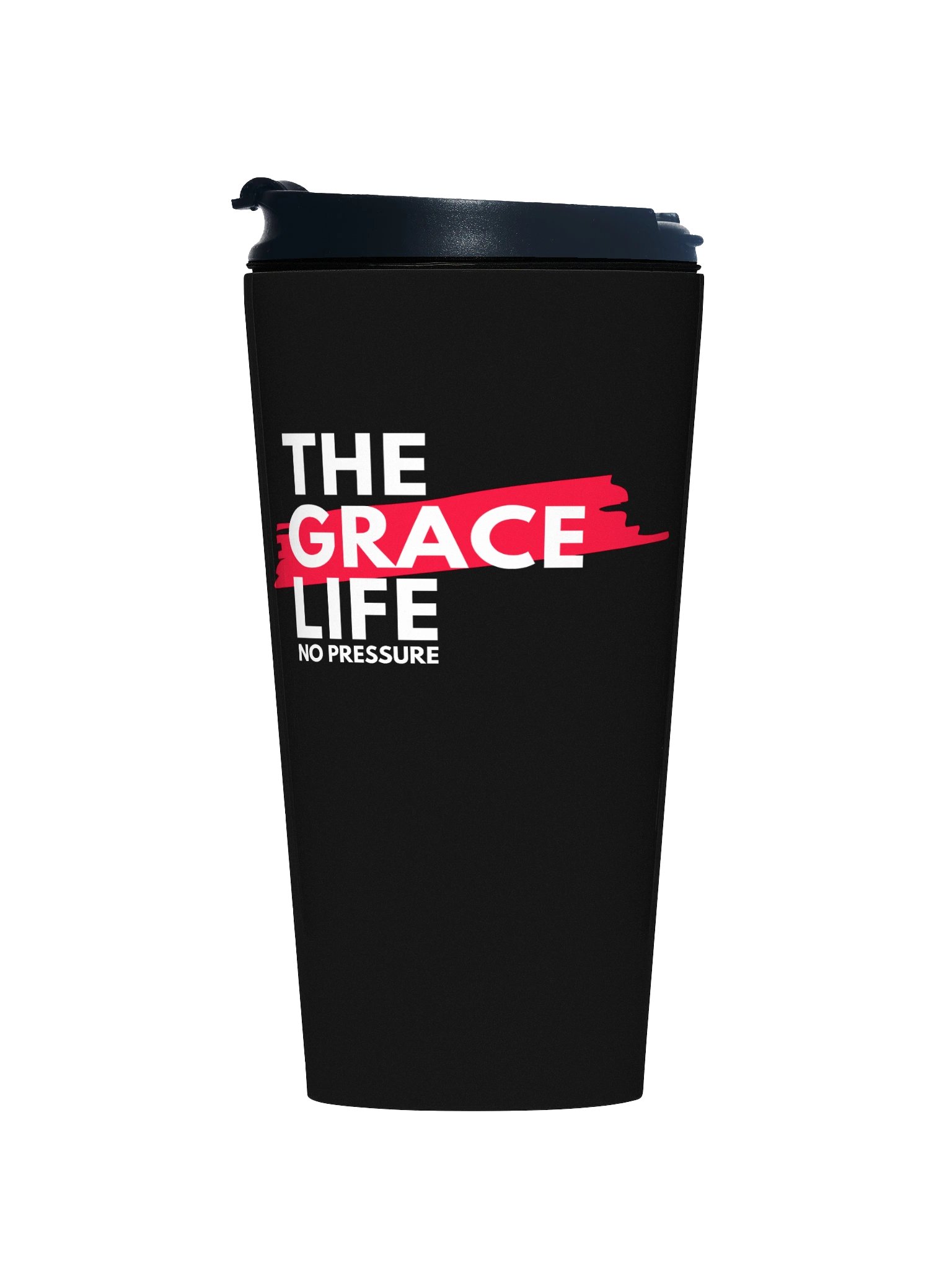 The Grace Life Stainless Steel Travel Mug - Black product image (1)
